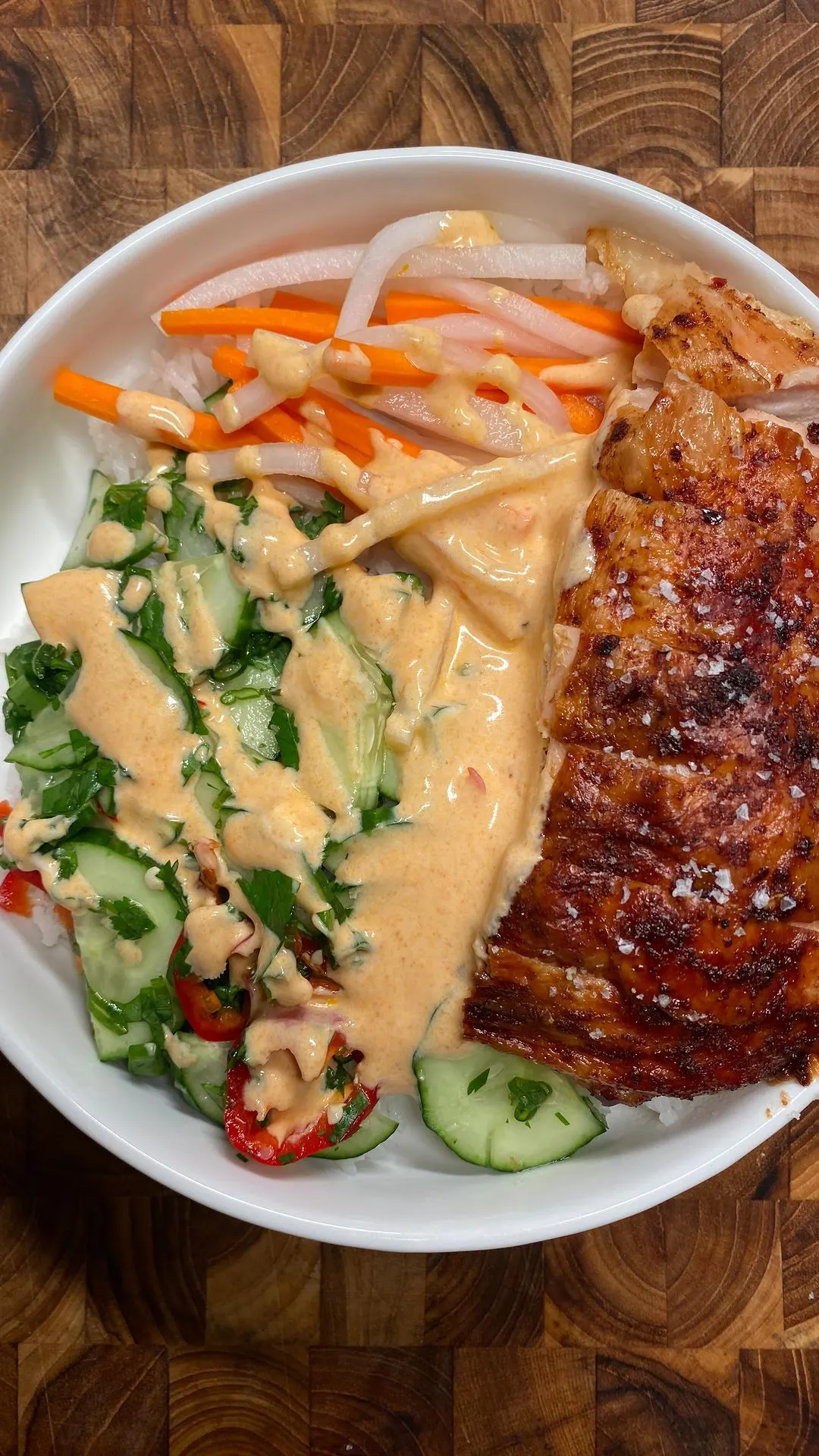 chicken-bahn-mi-bowl