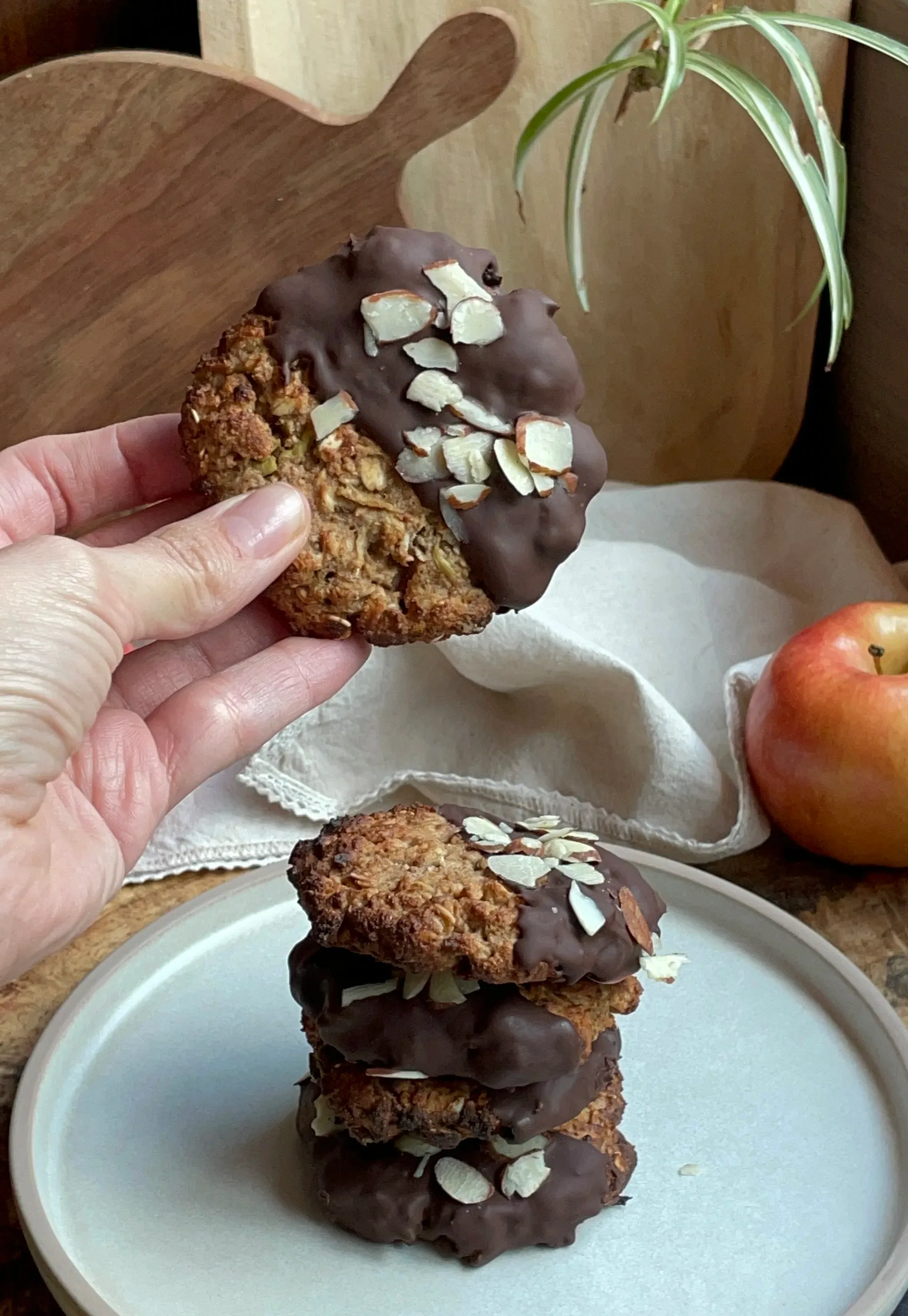 galletas-de-manzana-avena-apple-oatmeal-cookies