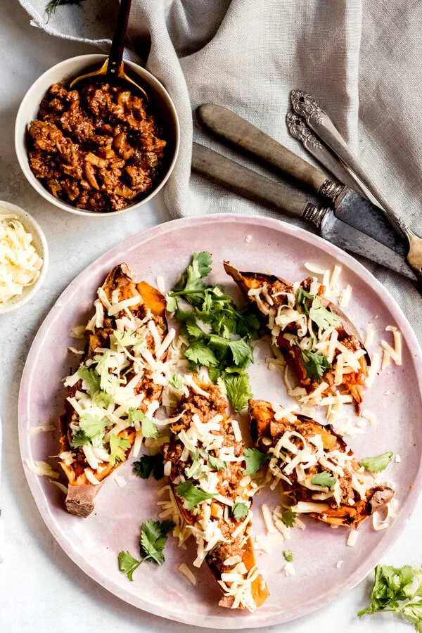 sloppy-joe-sur-patates-douce-rotie