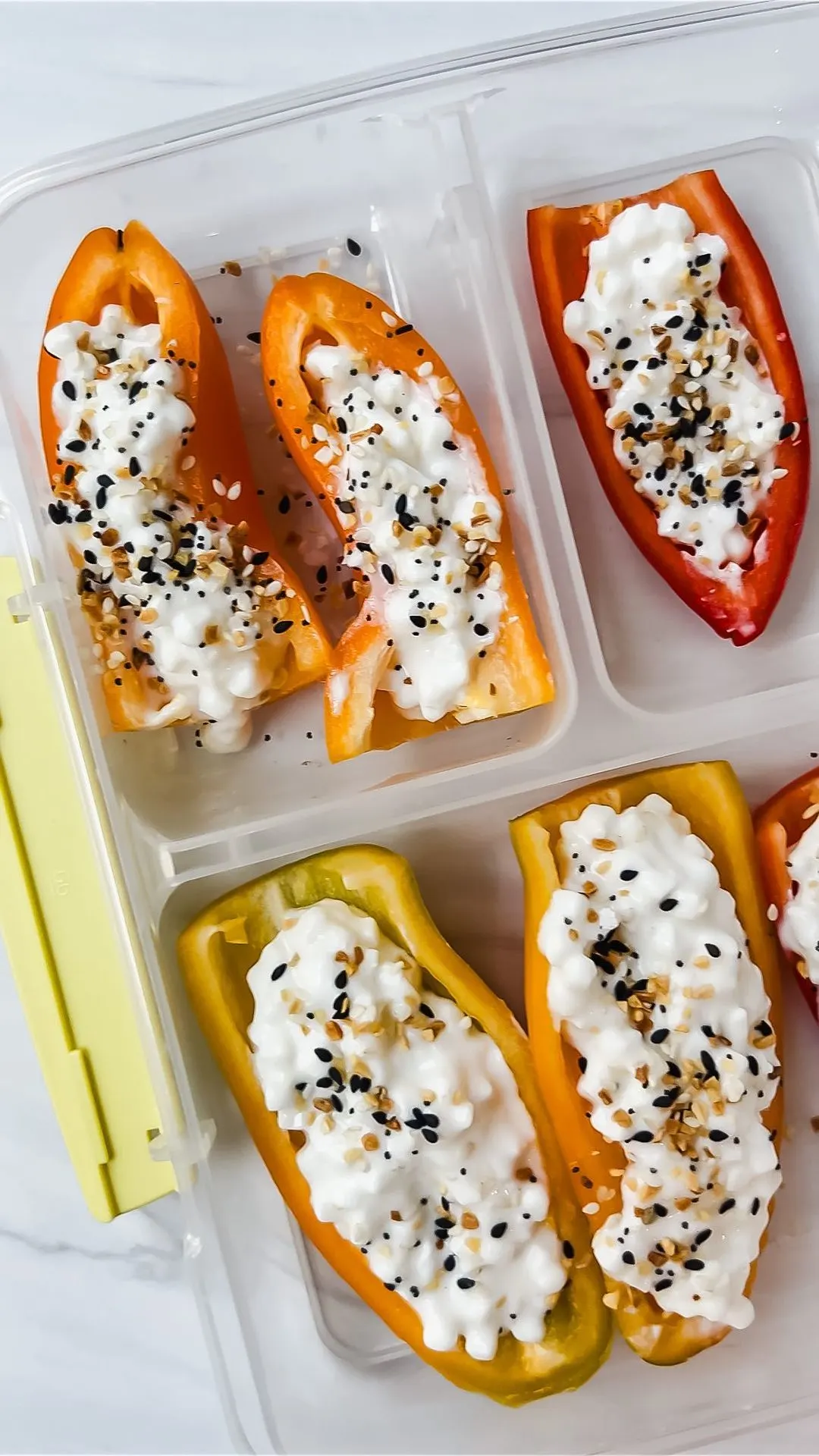 cottage-cheese-stuffed-peppers-(high-protein-snack)