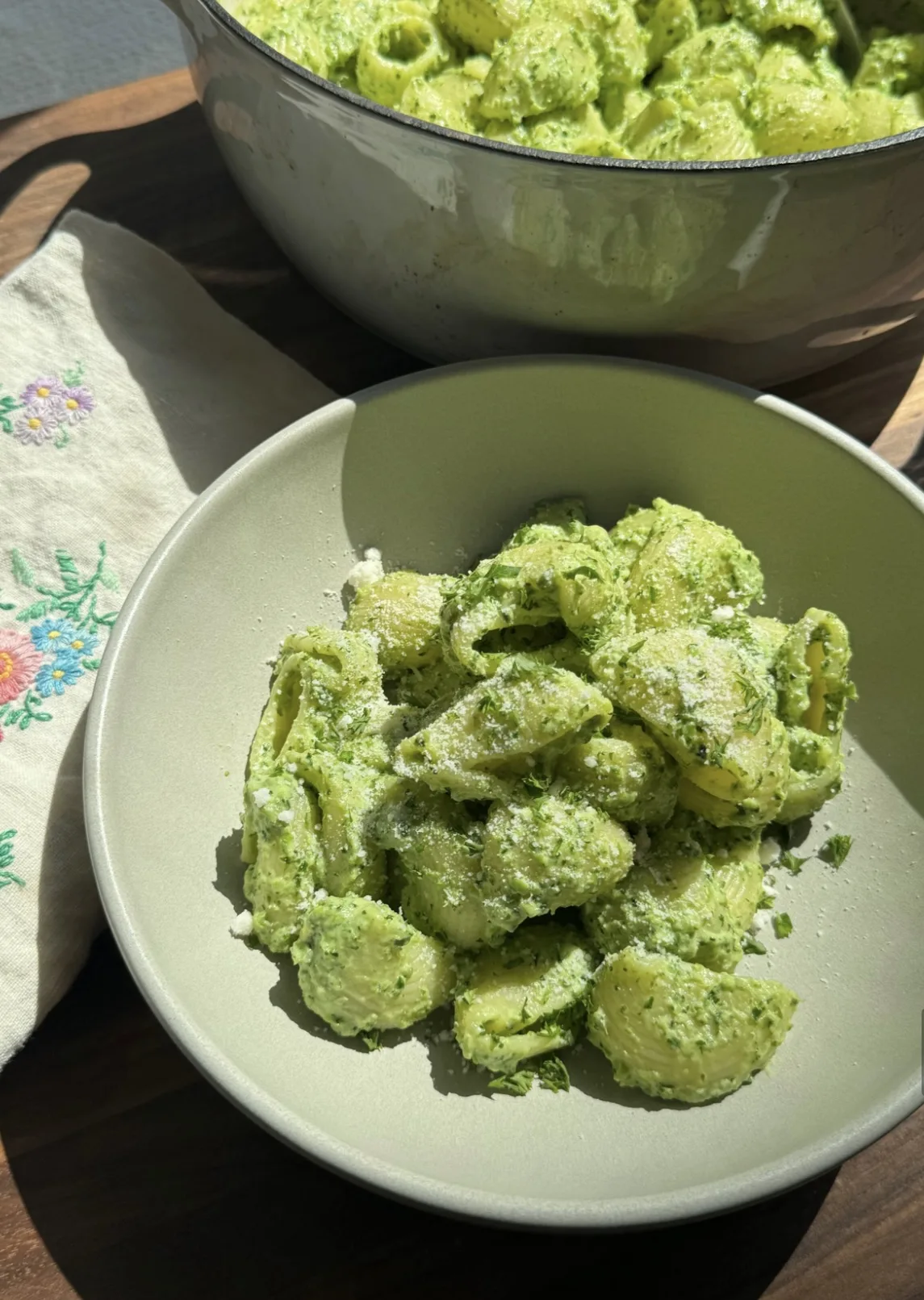 pea-and-ricotta-pasta