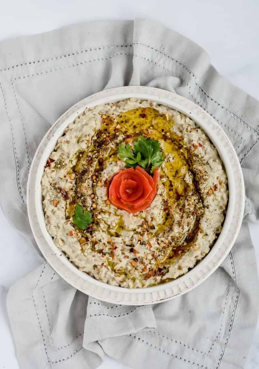homemade-baba-ganoush-(eggplant-dip)