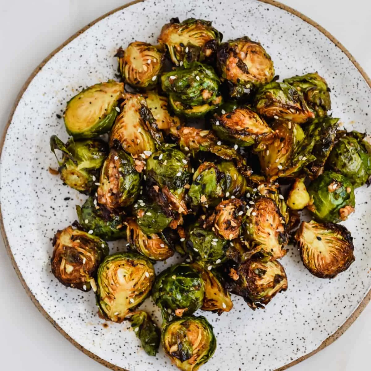 honey-sriracha-air-fryer-roasted-brussel-sprouts