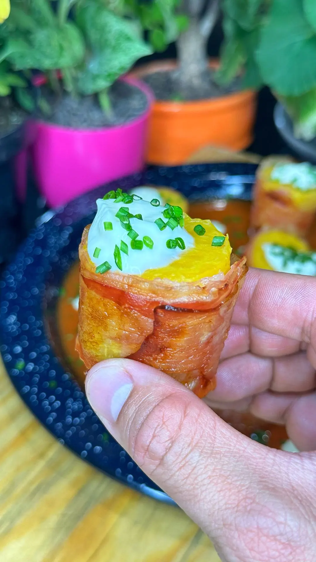platano-maduro-asado-envuelto-en-tocineta-roasted-ripe-banana-wrapped-in-bacon
