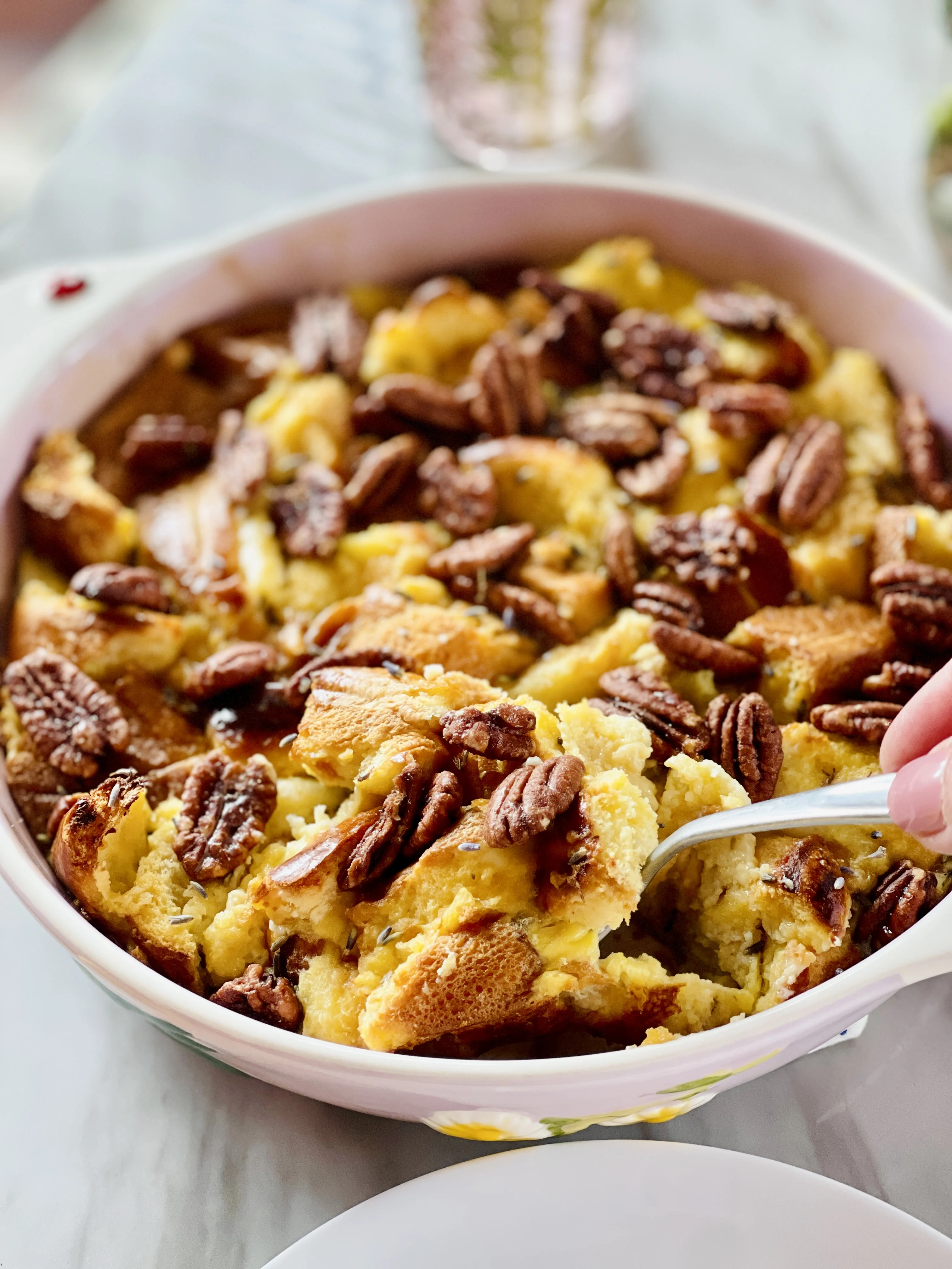 pecan-brioche-bread-pudding