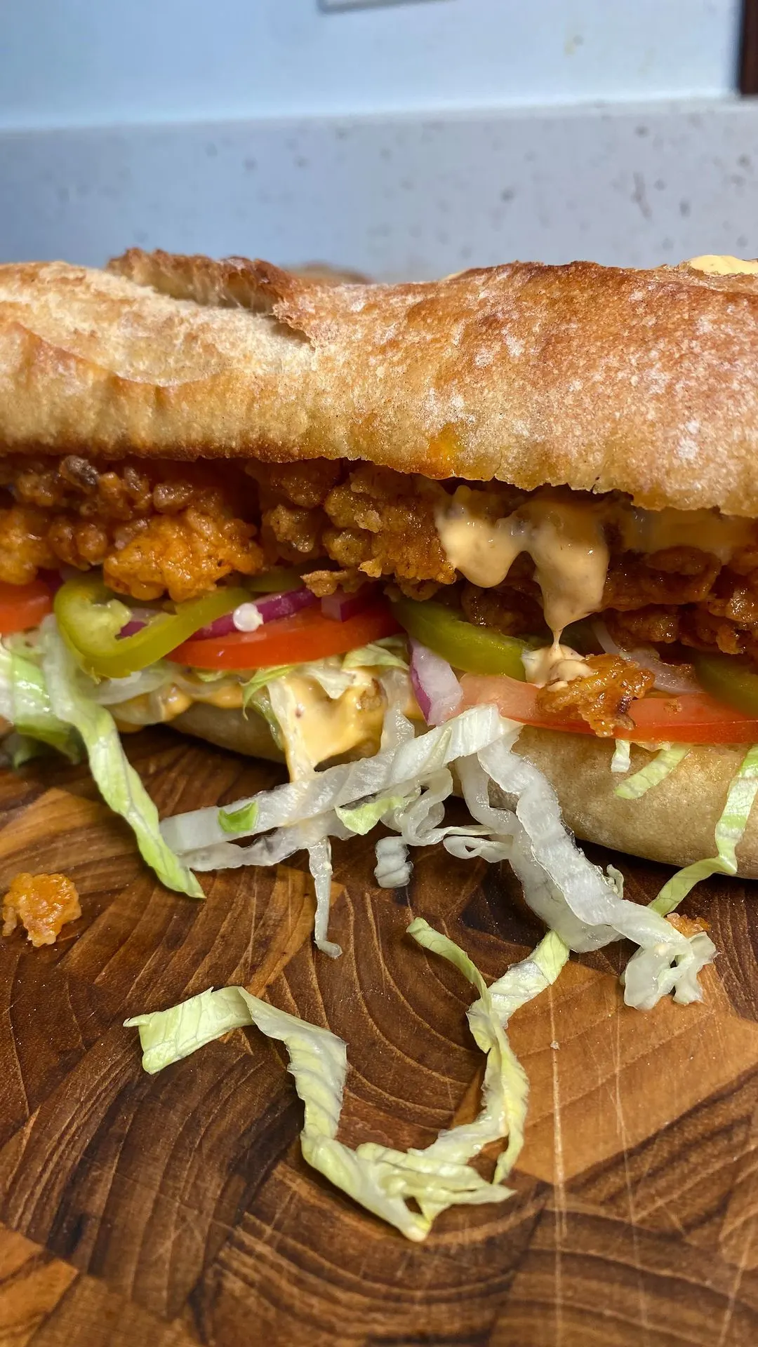 lobster-po'-boy