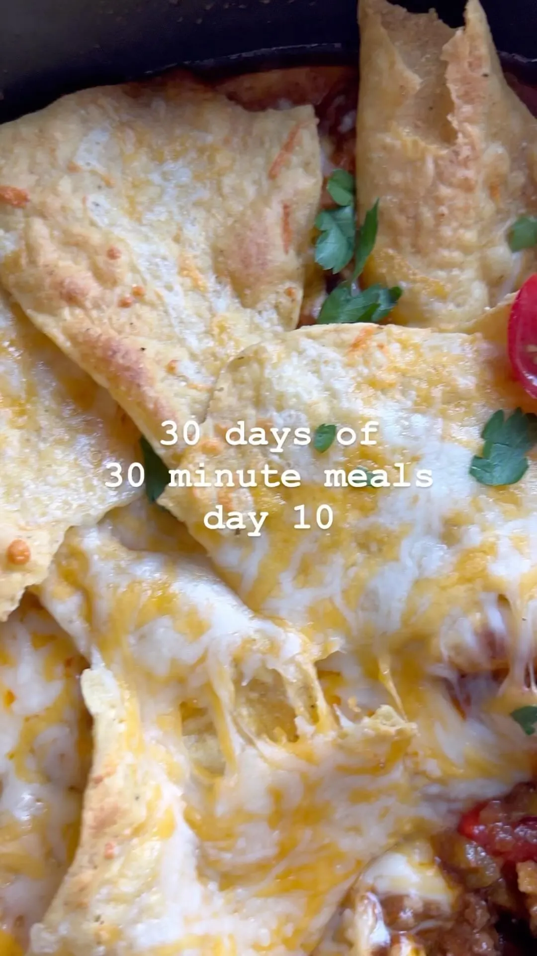 30-minute-one-pan-beef-enchiladas