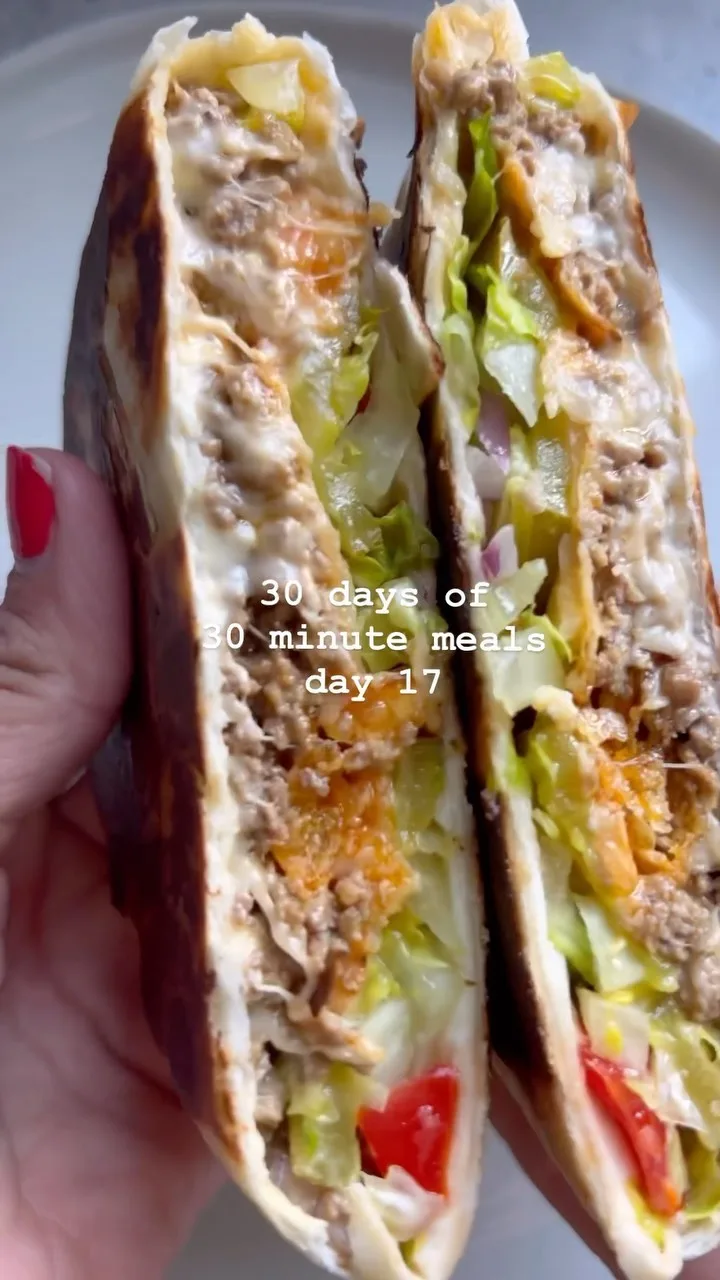 cheeseburger-crunch-wraps