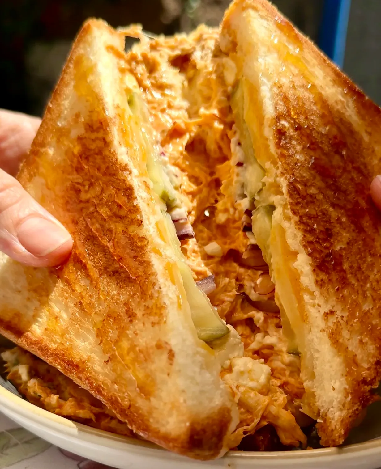 buffalo-chicken-melt