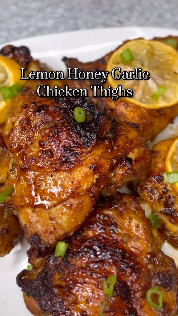 lemon-honey-garlic-chicken-thighs