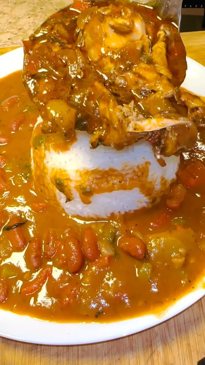 arroz-con-habichuela-y-carne