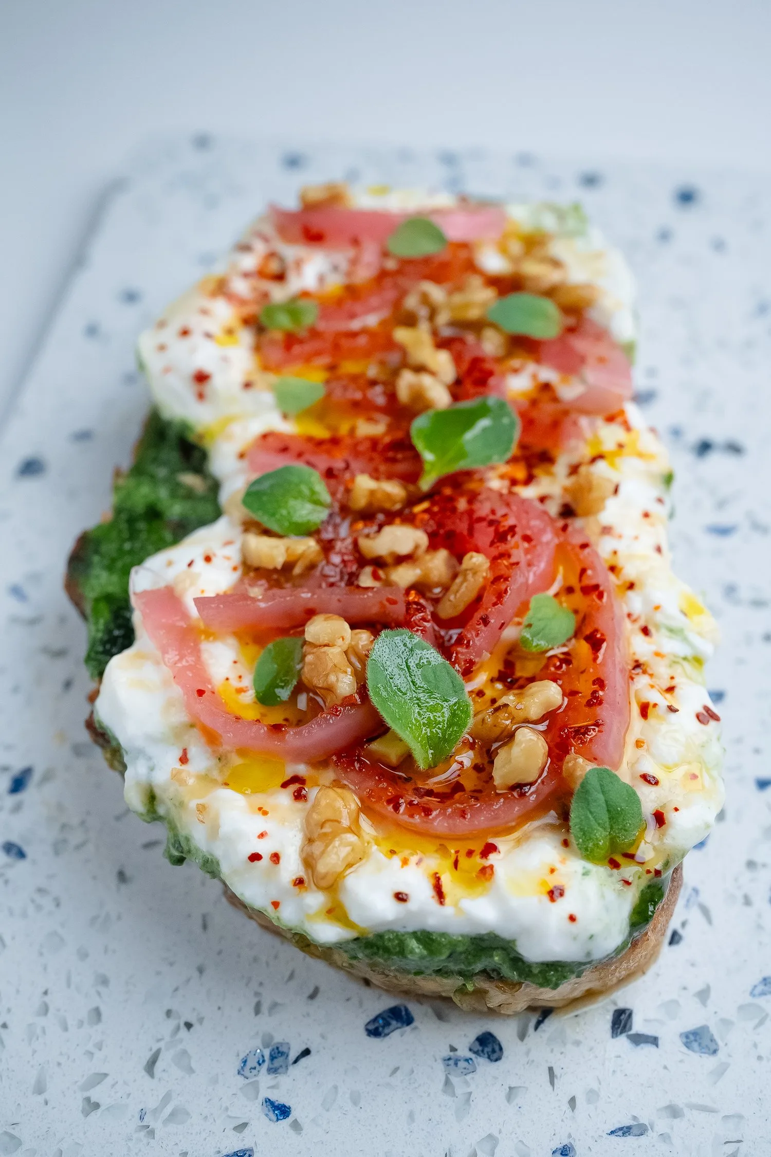 artichoke-pesto-and-burrata-toast