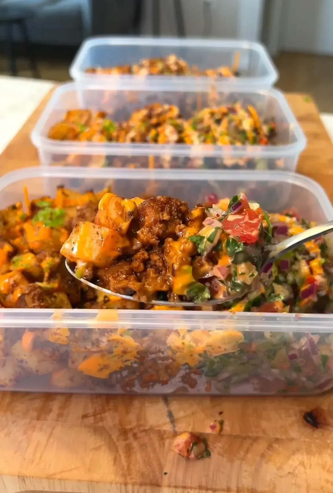 receta-de-preparacion-de-comida-de-tacos-veganos-vegan-taco-meal-prep-recipe