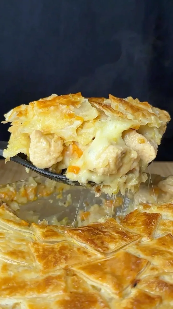 pollo-super-cremoso-con-un-toque-gourmet:-chicken-pot-pie-a-mi-manera