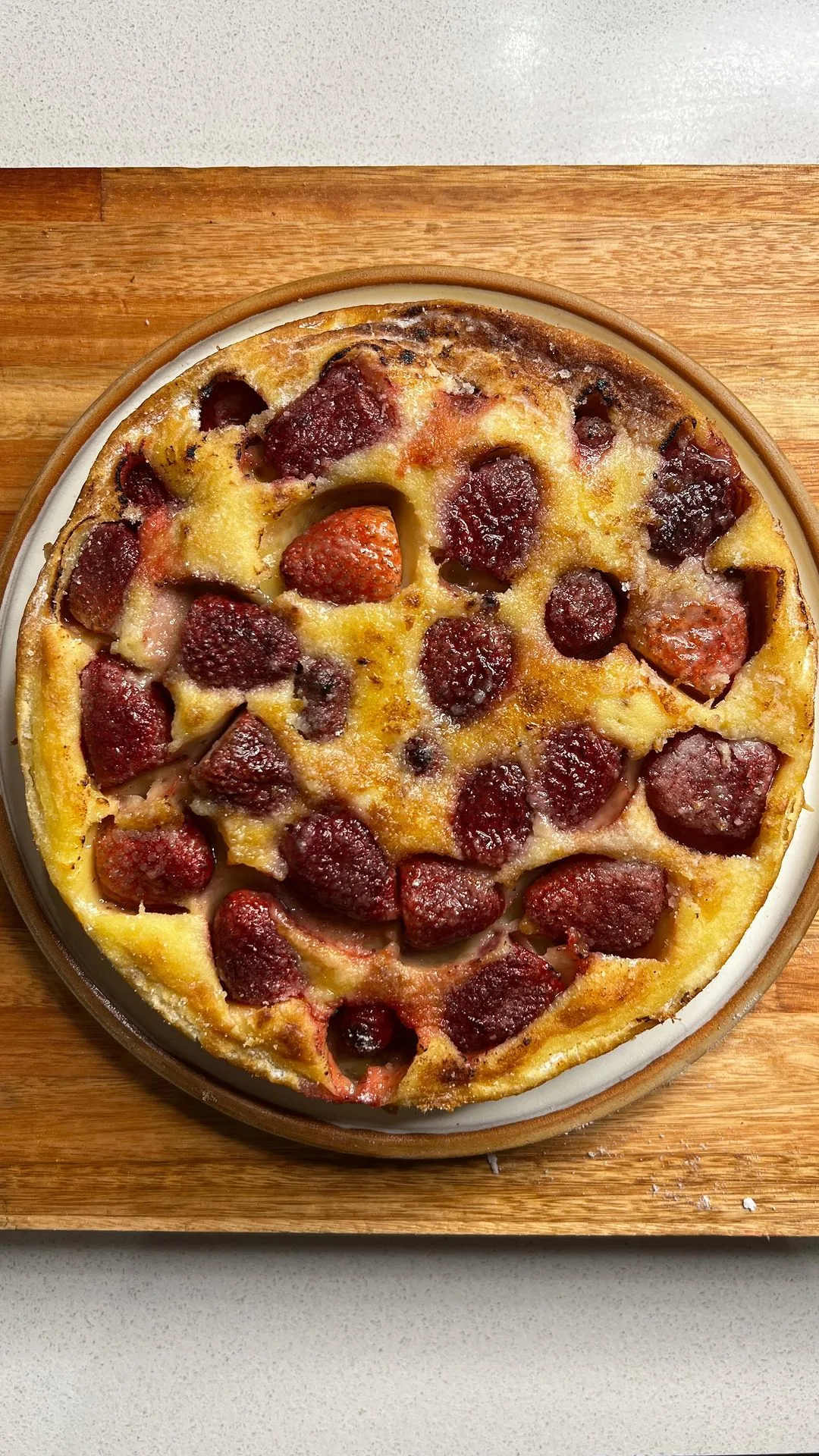 clafoutis-de-frutillas