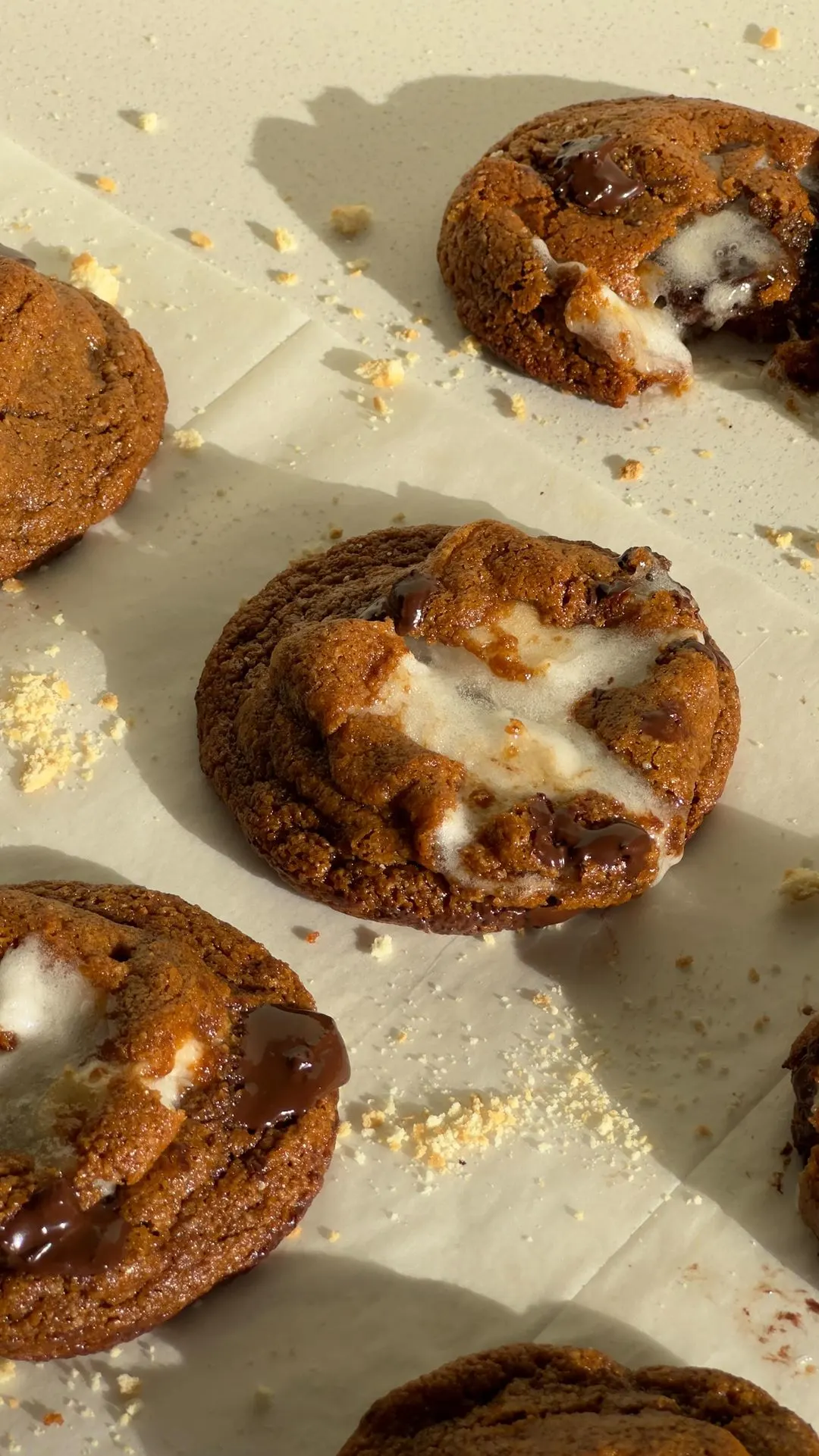 vegan-s'mores-cookies