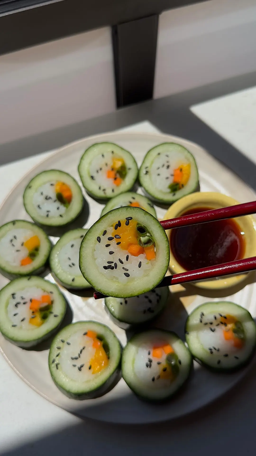 cucumber-sushi