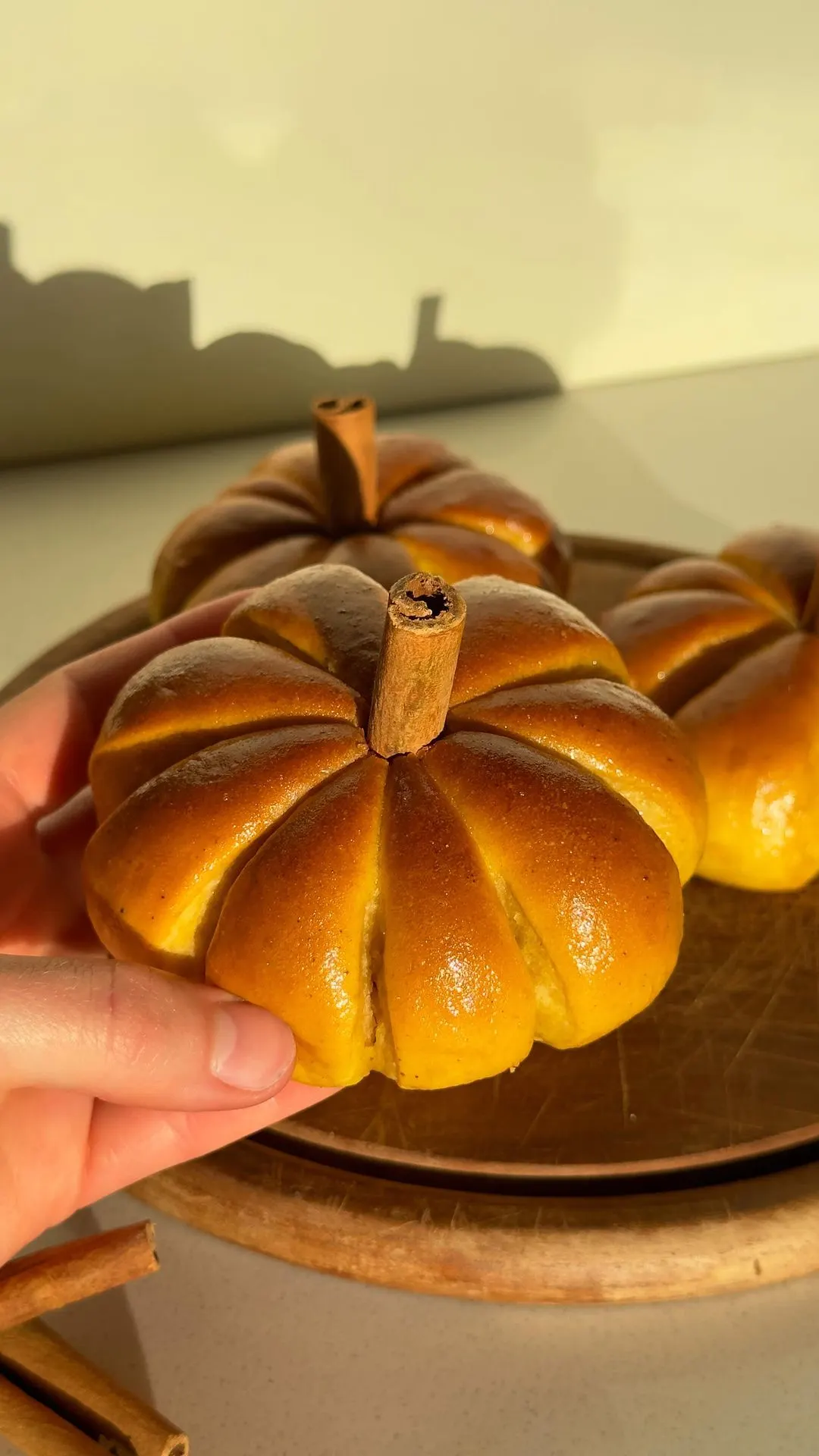 pumpkin-buns