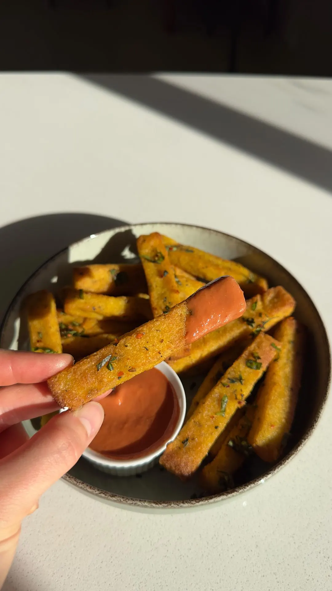 polenta-fries