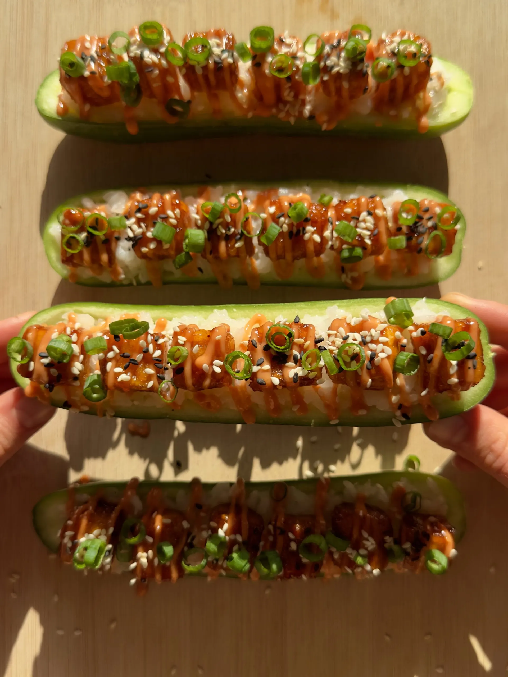 cucumber-sushi-boats