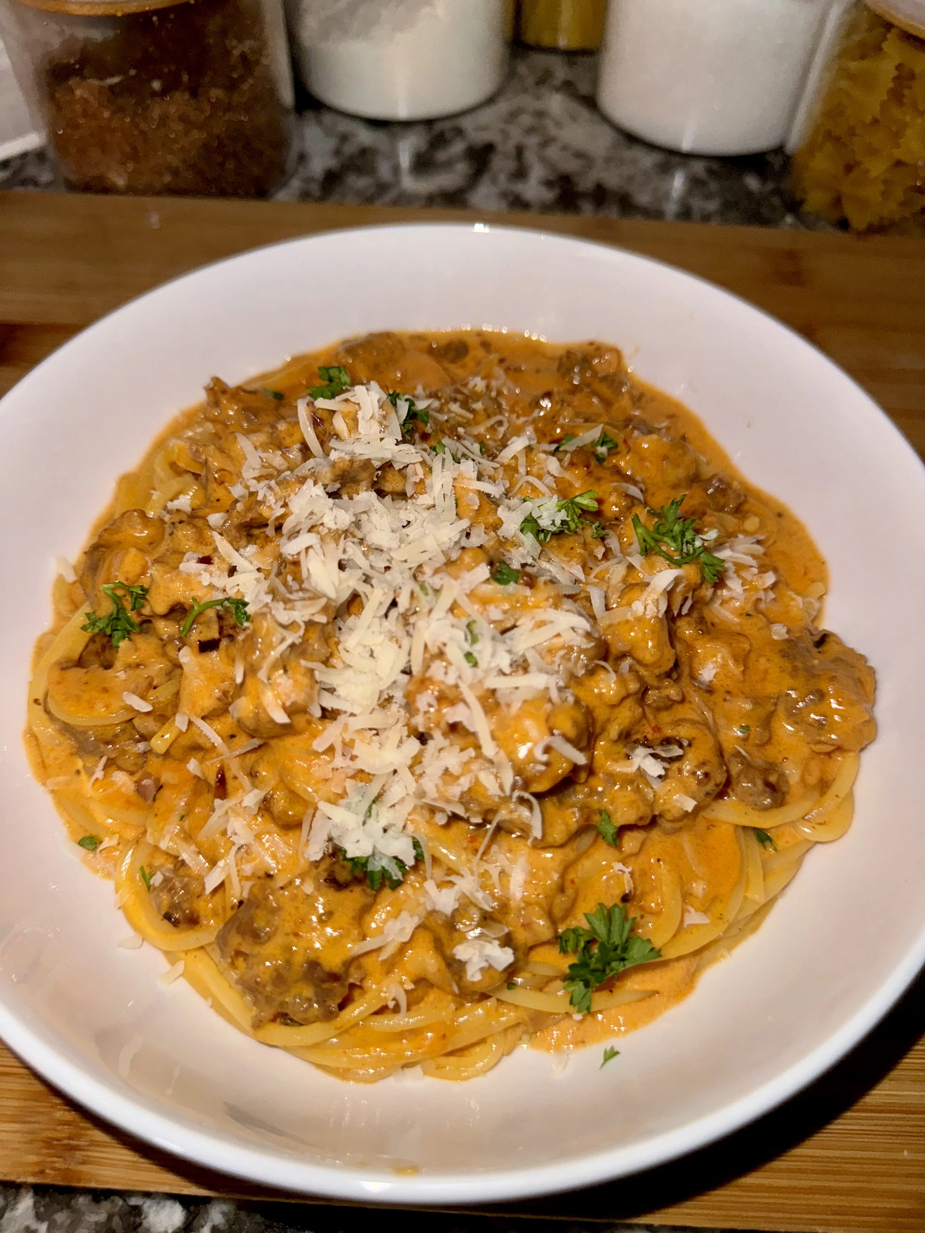 spicy-sausage-pasta