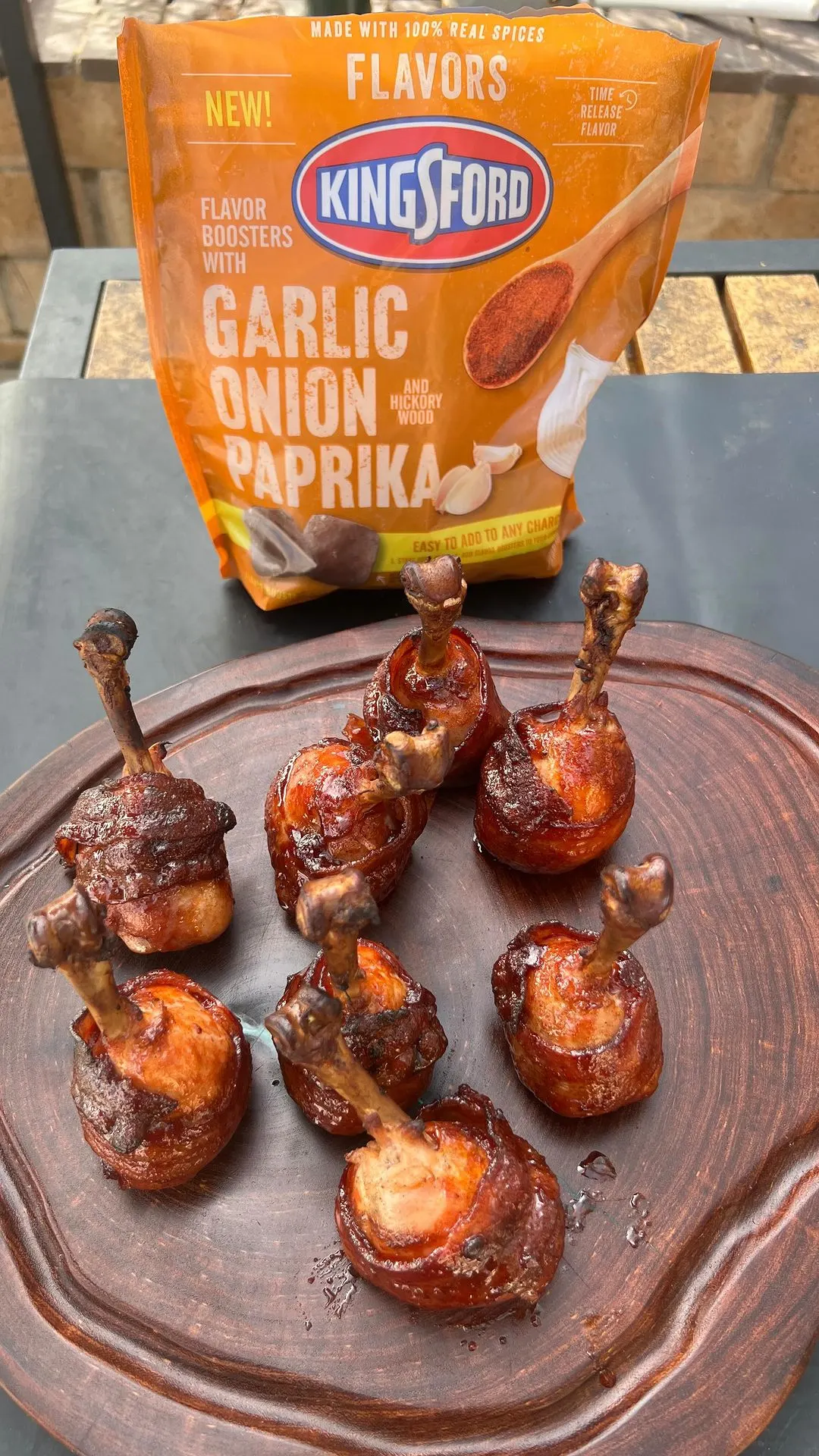cherry-cola-candied-bacon-wrapped-chicken-lollipops
