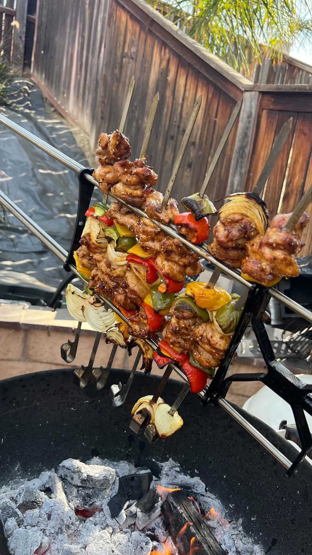 honey-garlic-chicken-skewers