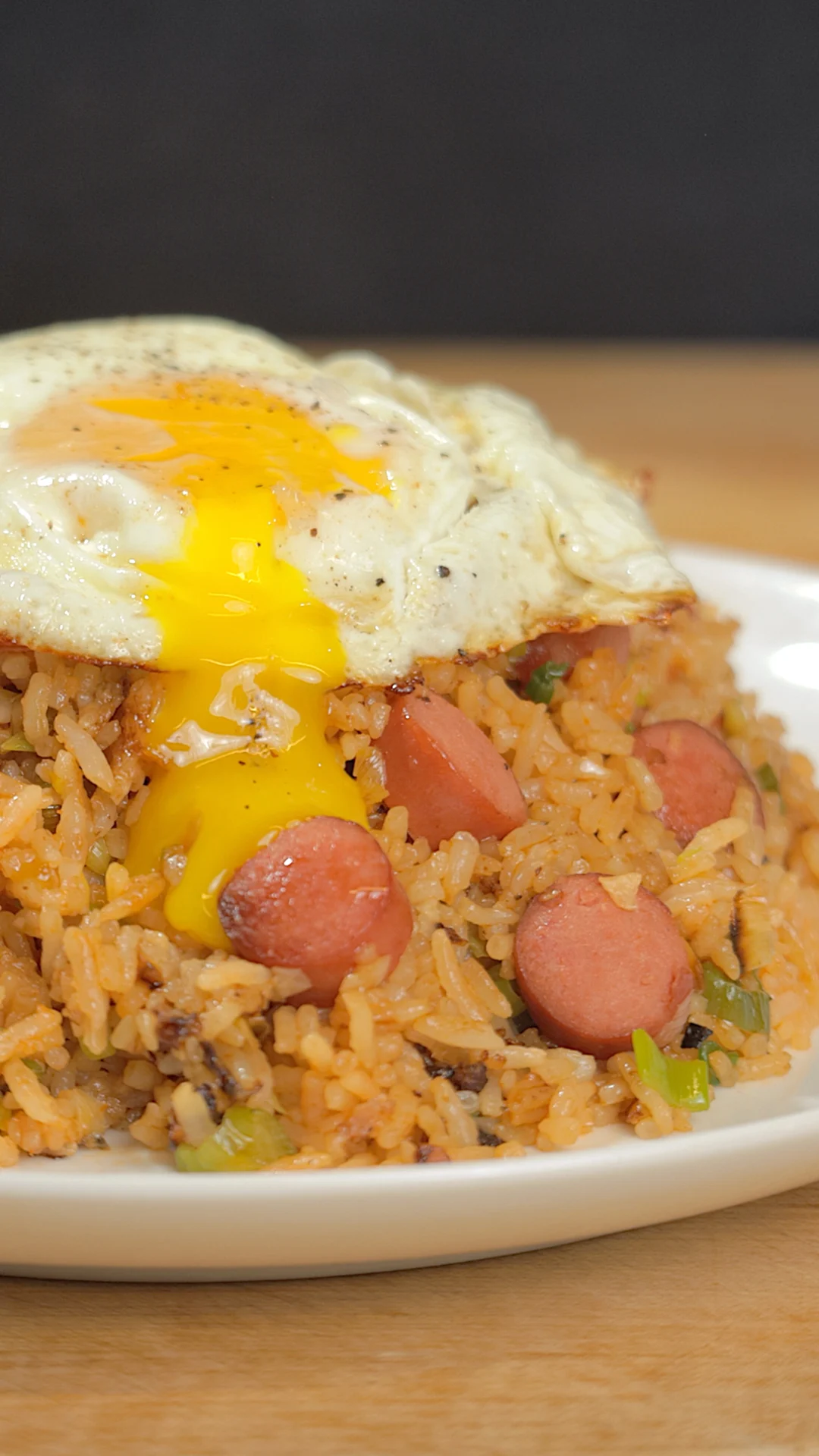 arroz-con-salchichas-rice-with-sausages