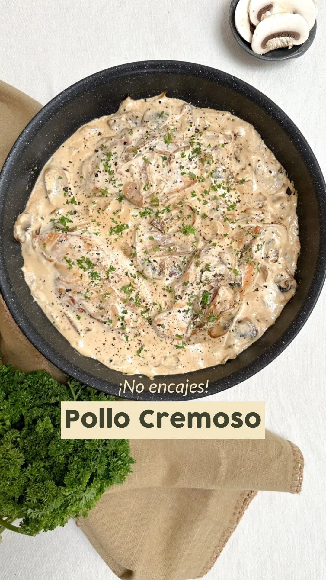 pollo-con-salsa-cremosa-de-champinones