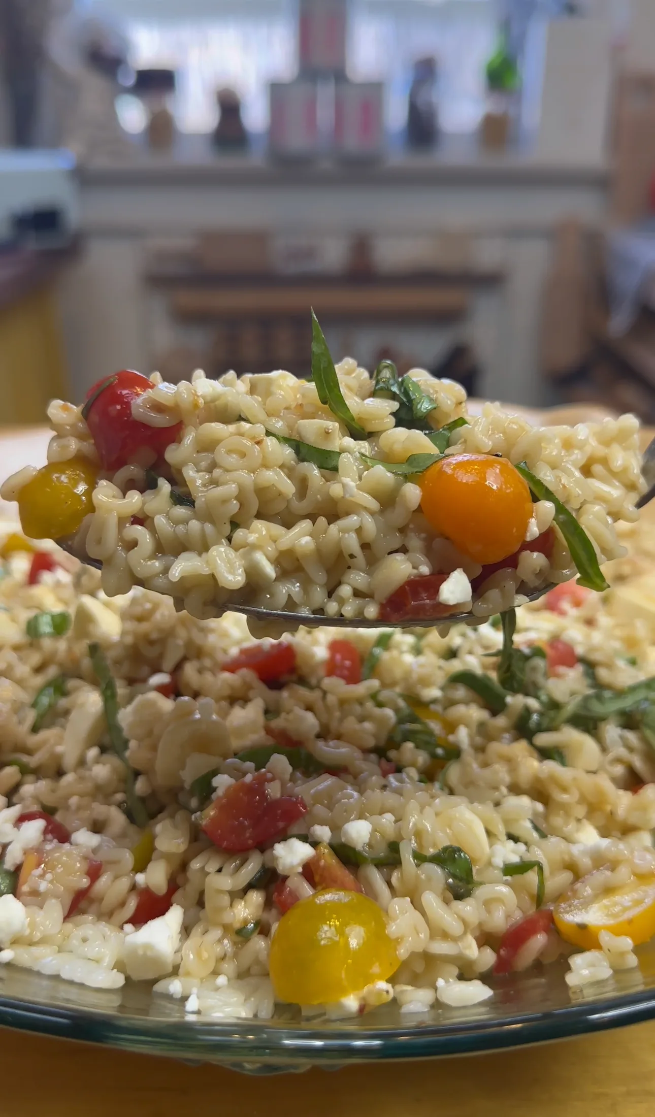 caprese-feta-pastina-salad