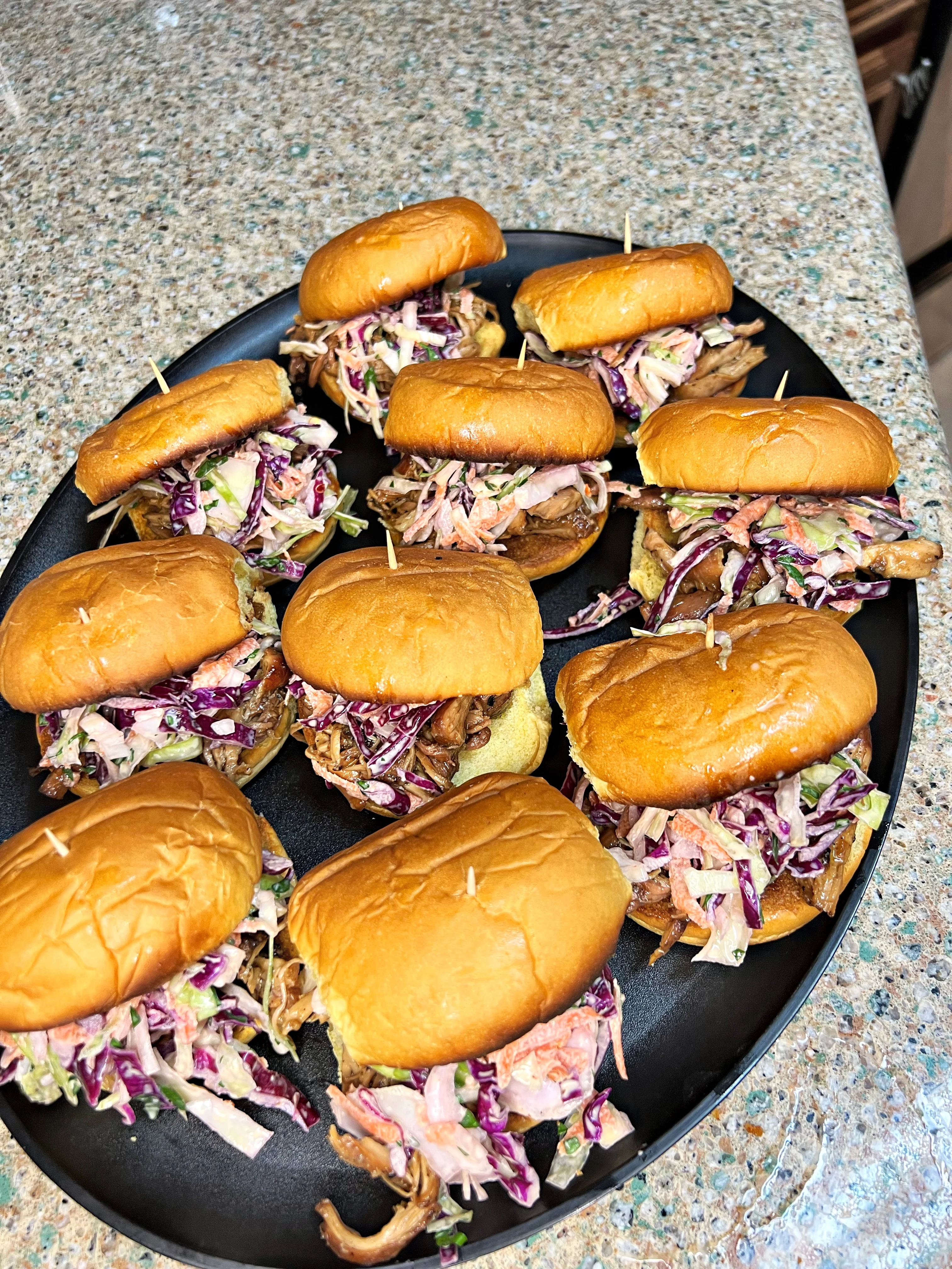 smoked-teriyaki-chicken-sliders