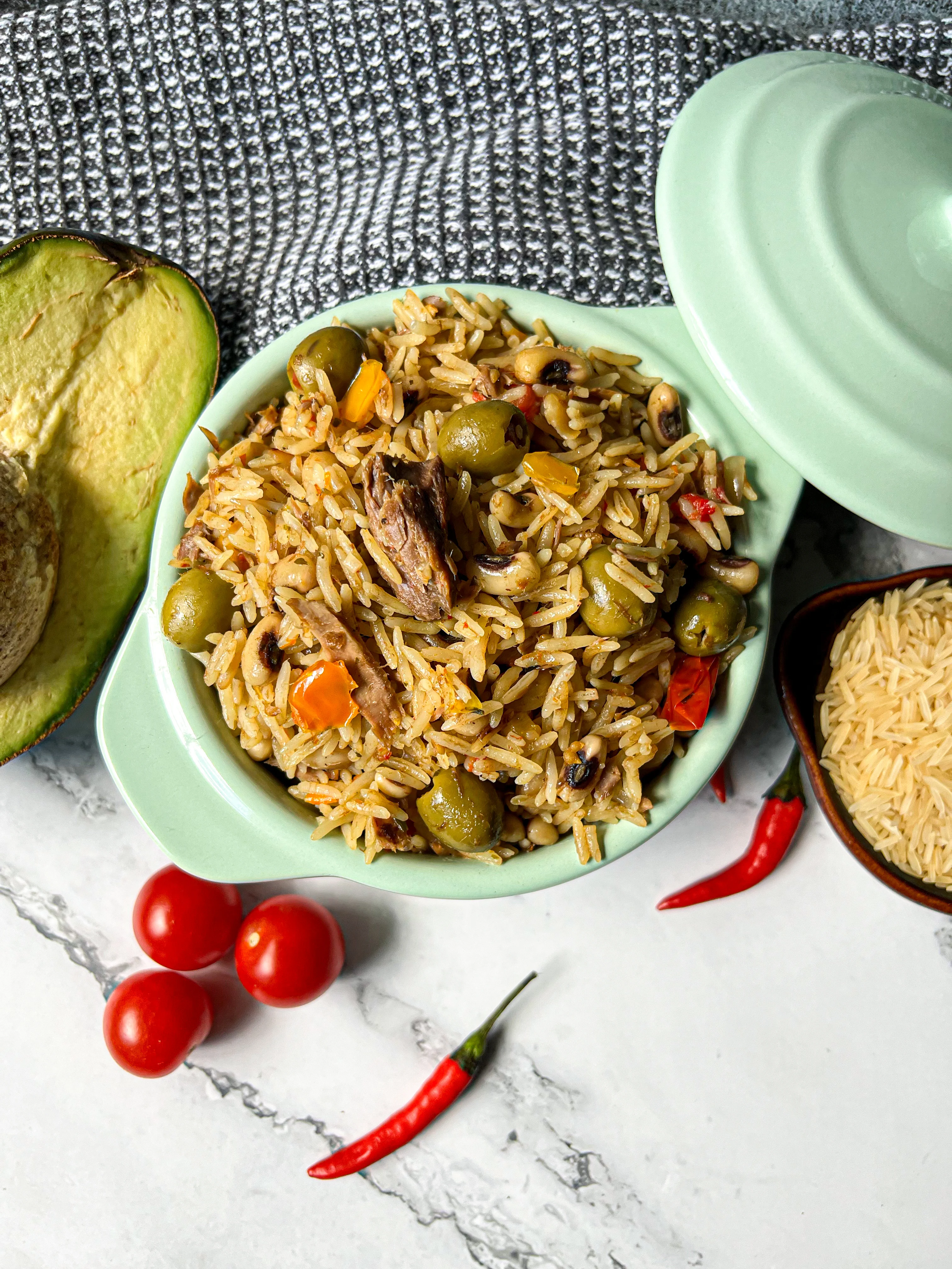 tuna-rice-with-black-eyed-peas