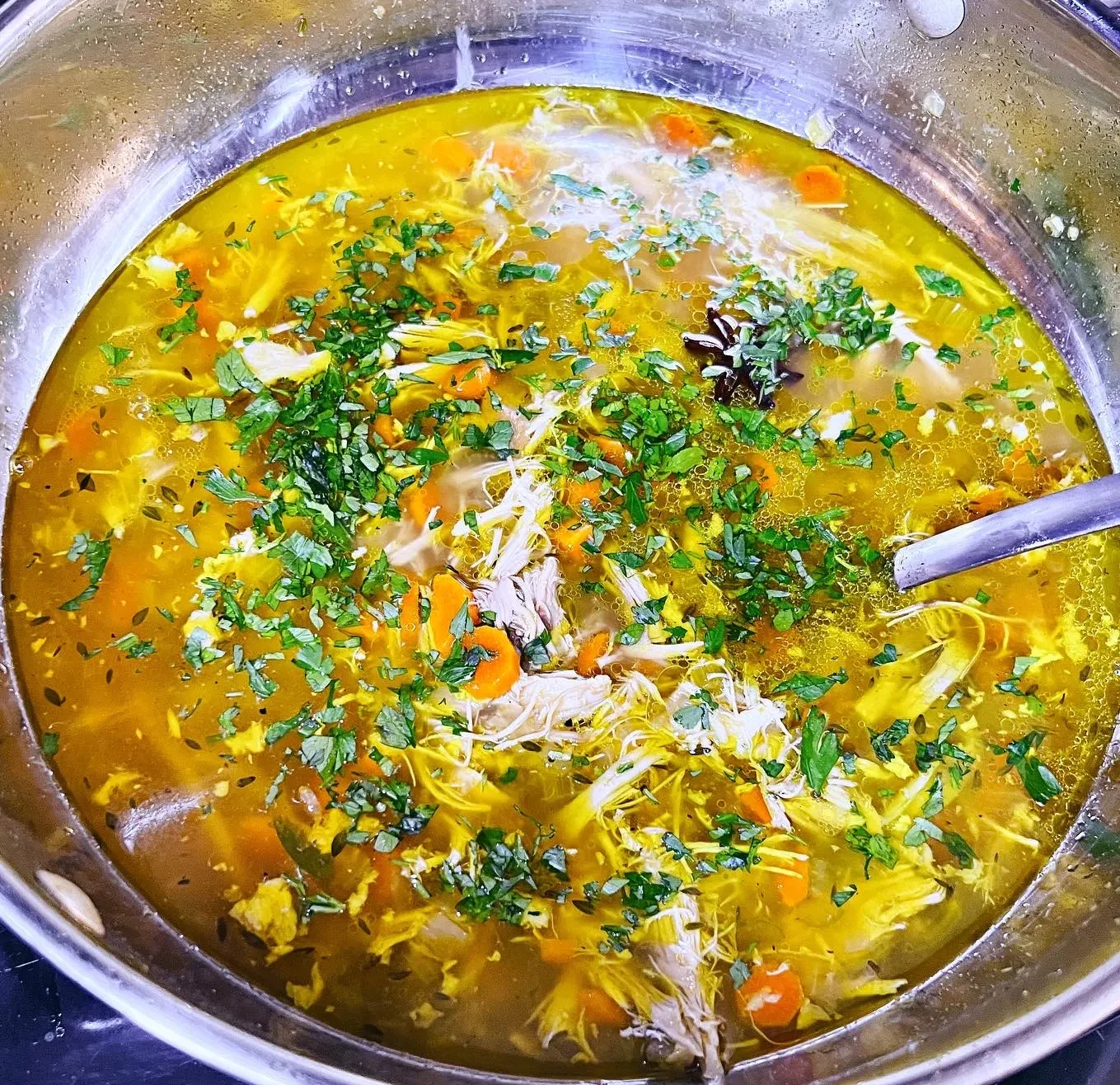 roasted-chicken-soup