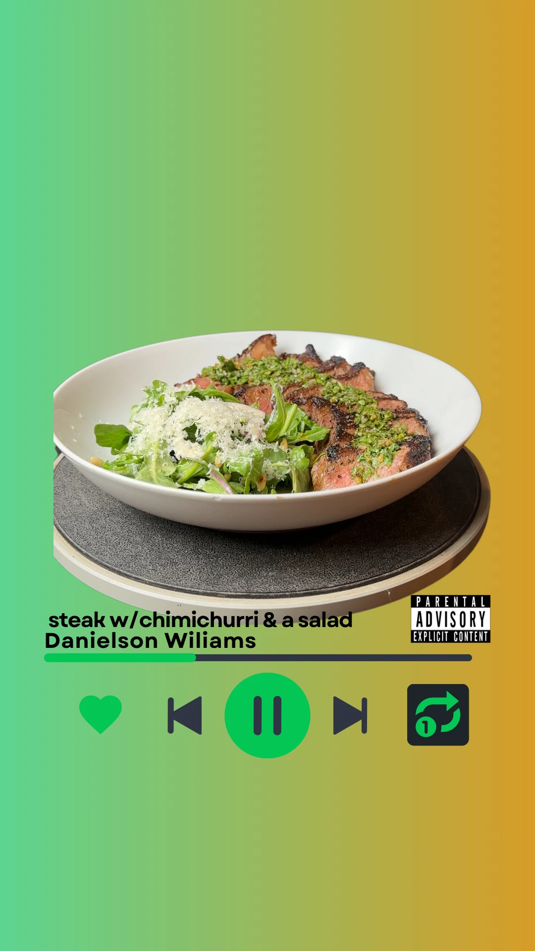 steak-chimichurri-with-arugula-salad