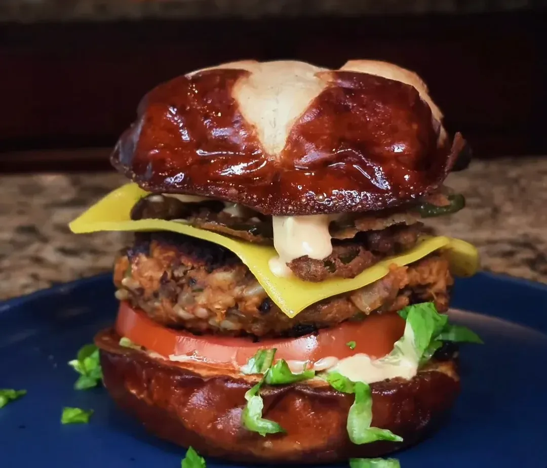 mushroom-black-bean-burger