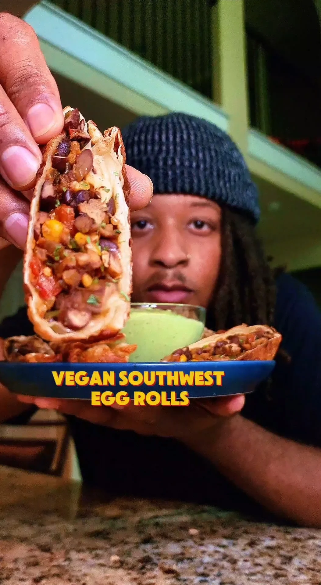 vegan-southwest-egg-rolls