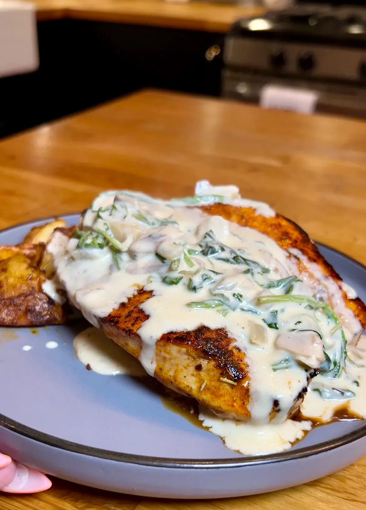 one-pan-creamy-chicken