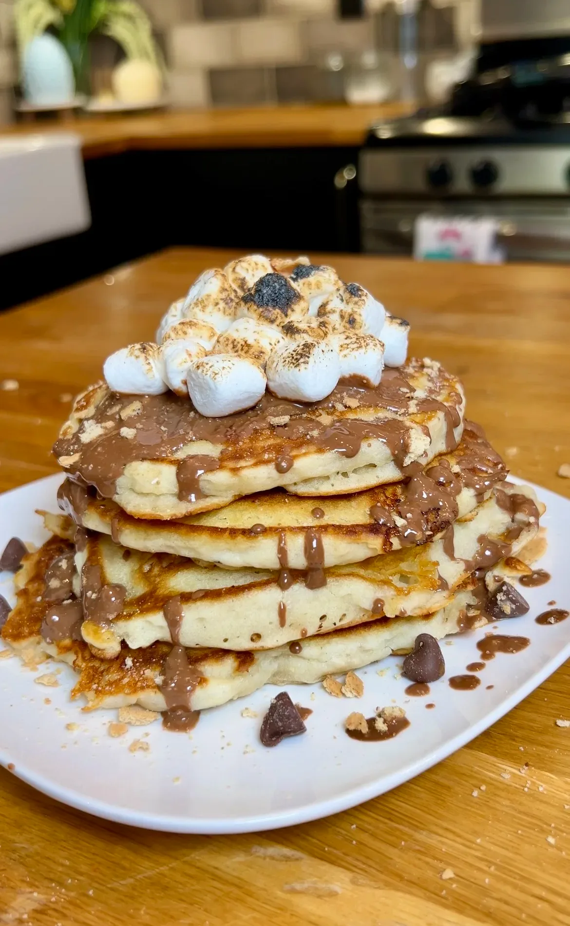 s'mores-pancakes