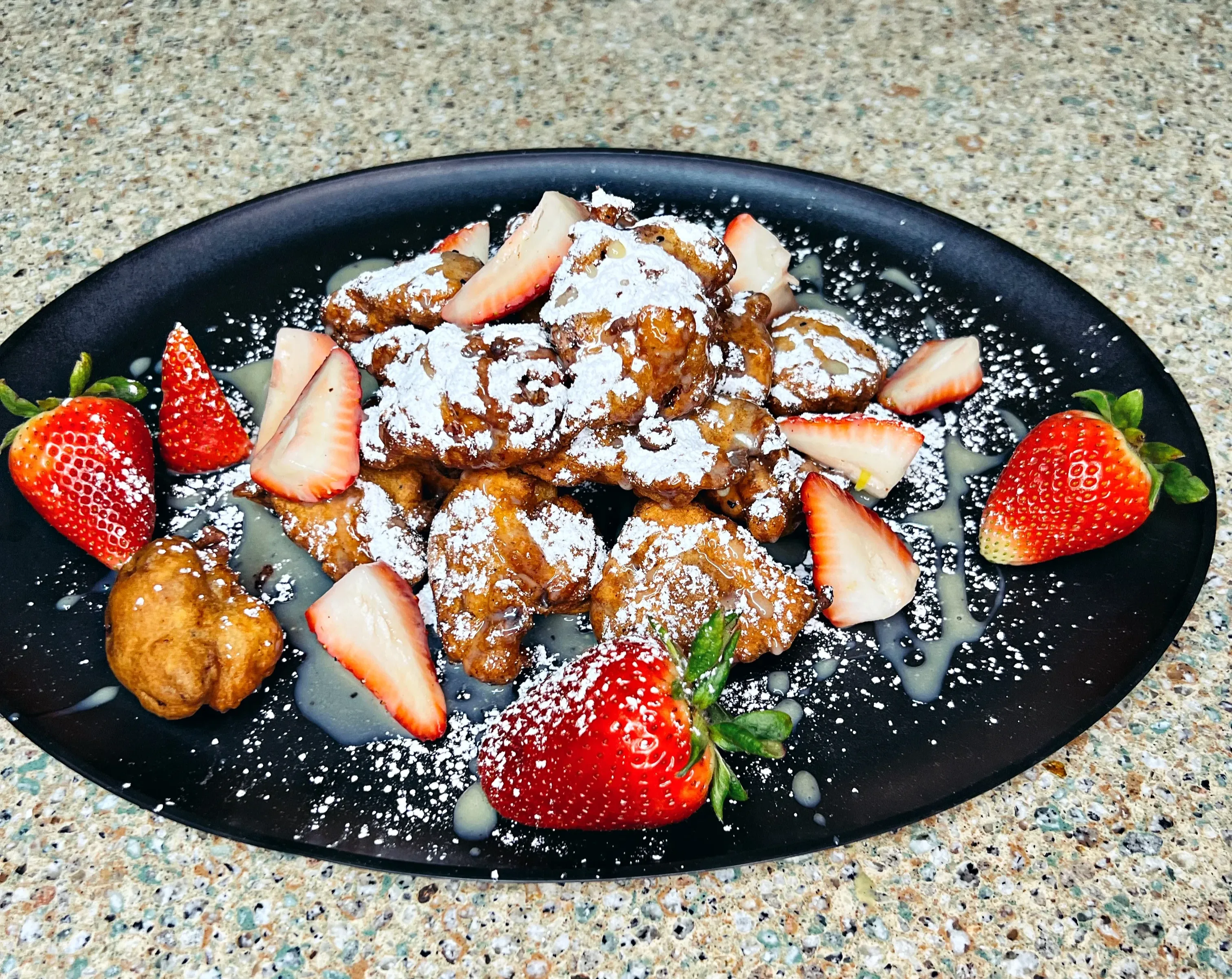strawberry-beignets