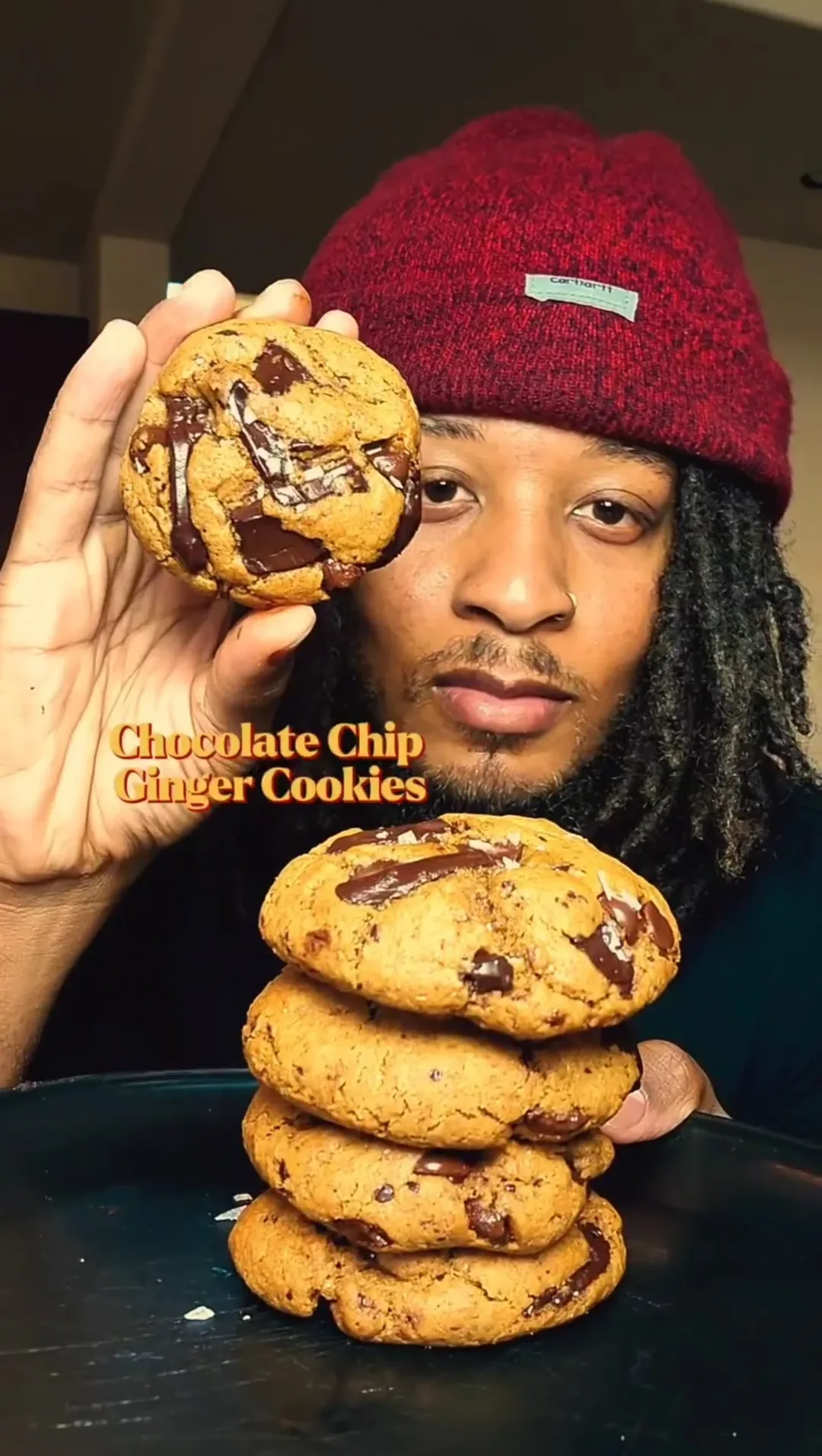 chocolate-chip-ginger-cookies