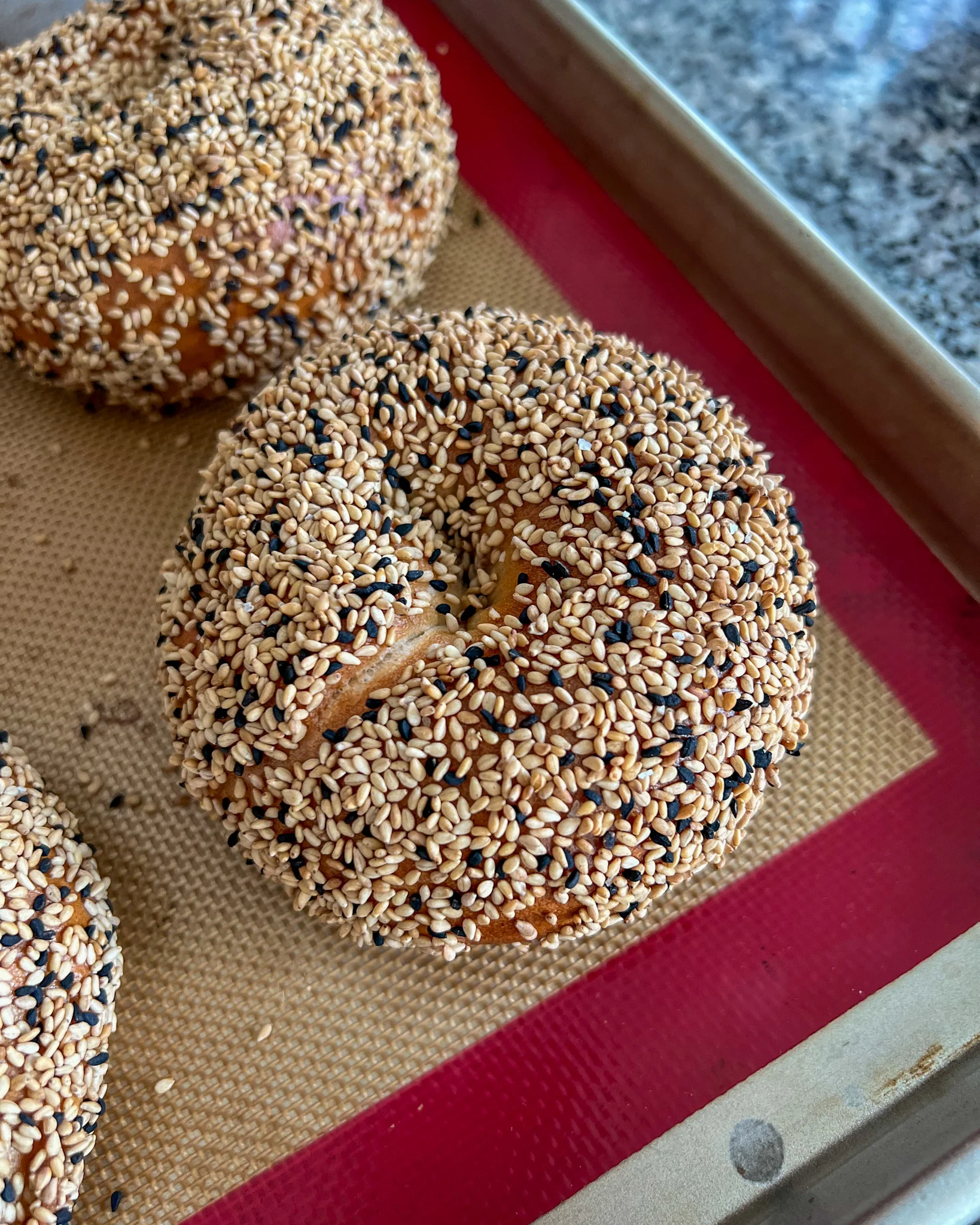 sesame-bagel