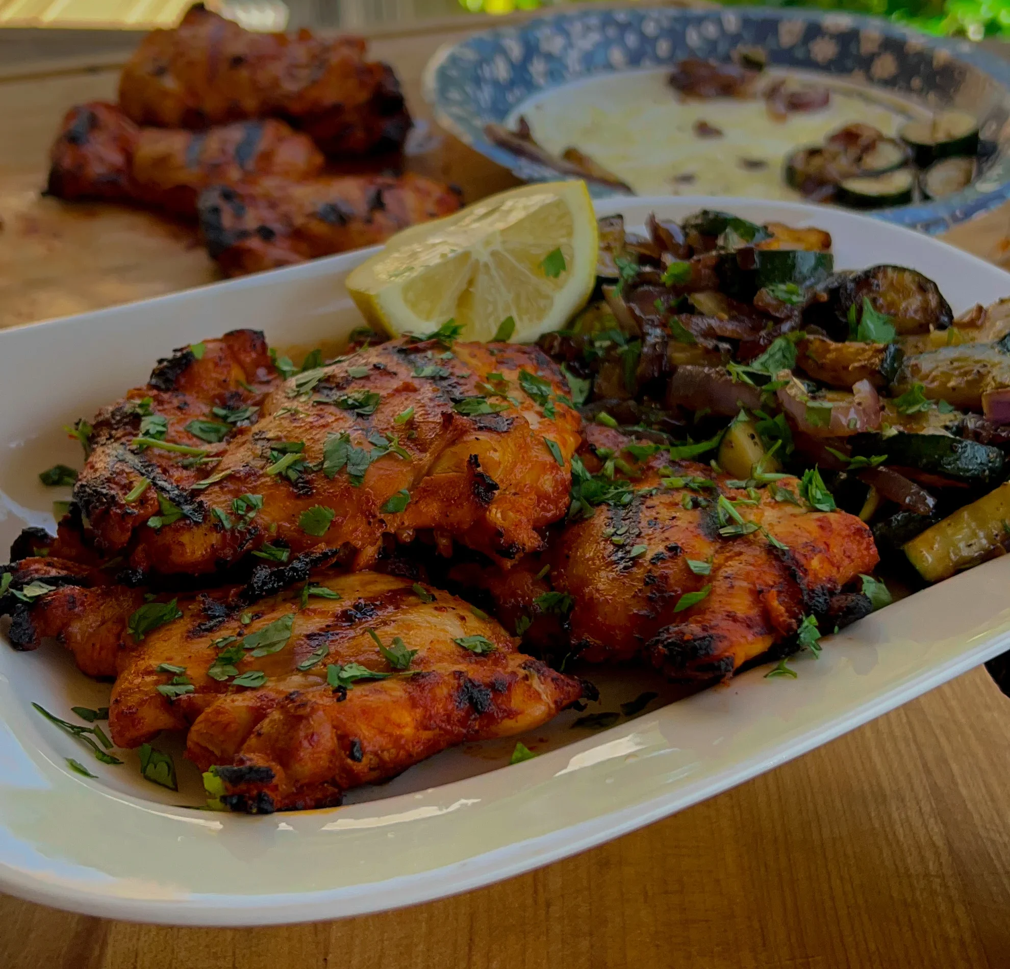 grilled-harissa-chicken-thighs