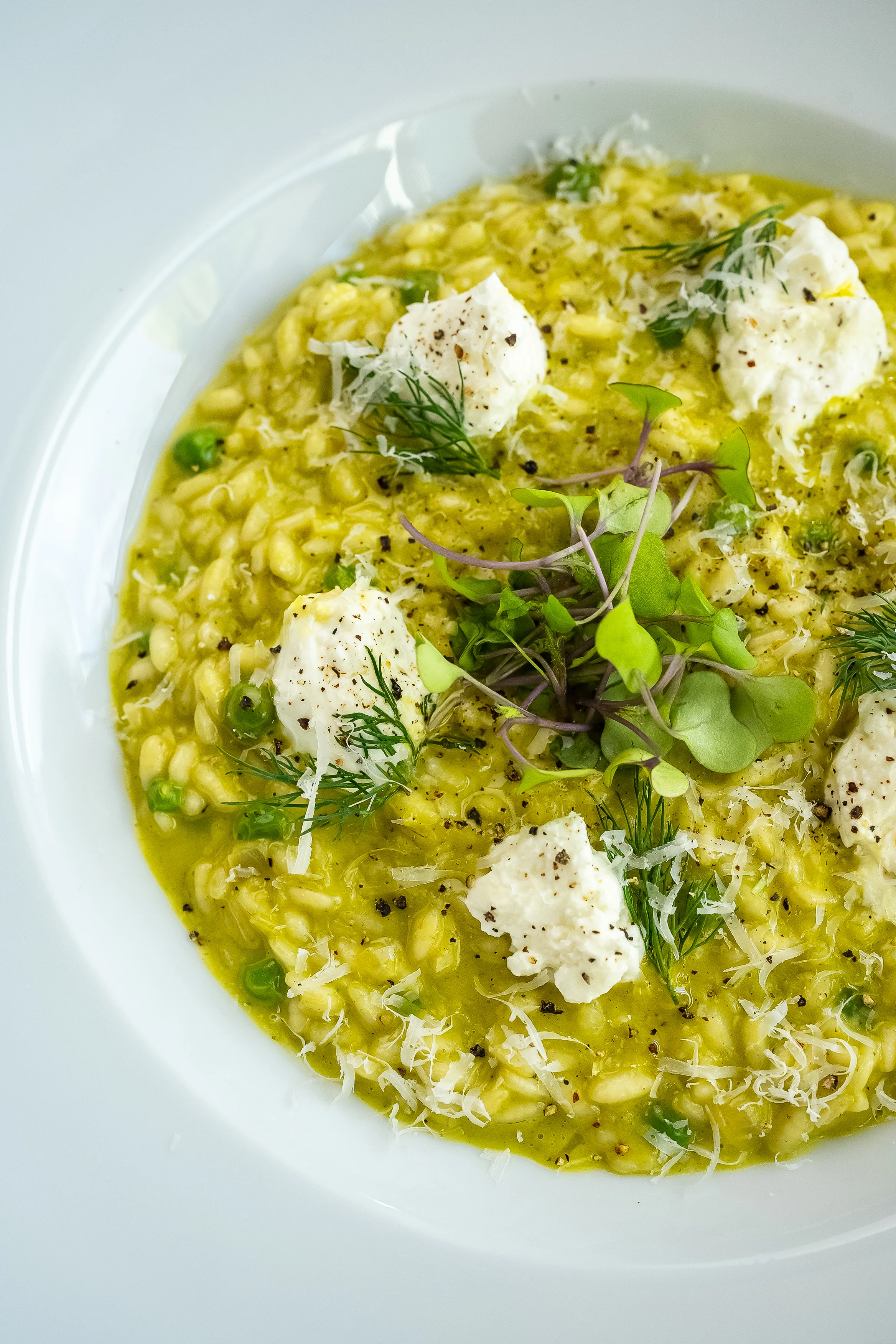 basil-leek-and-goat-cheese-risotto