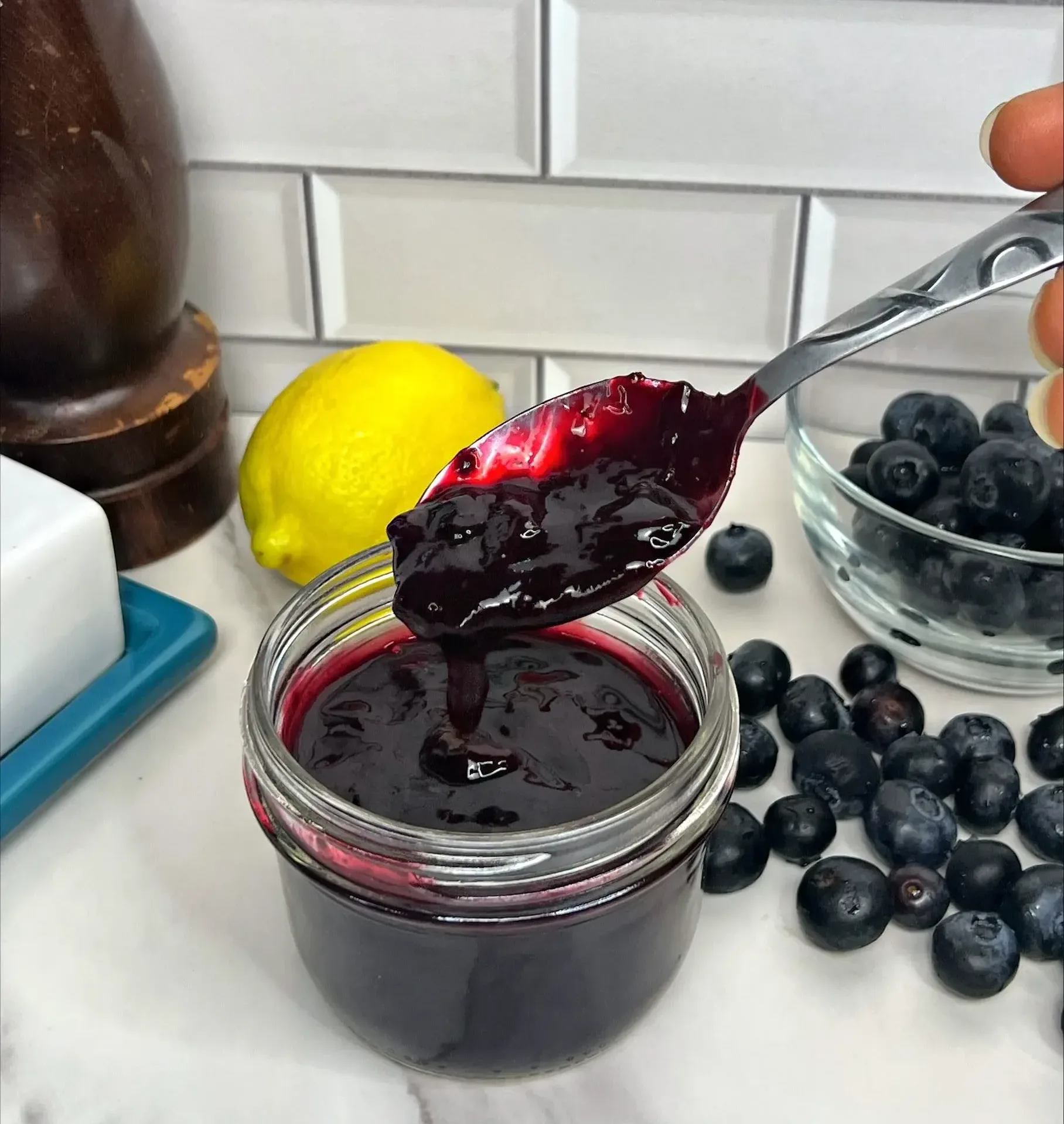 blueberry-compote
