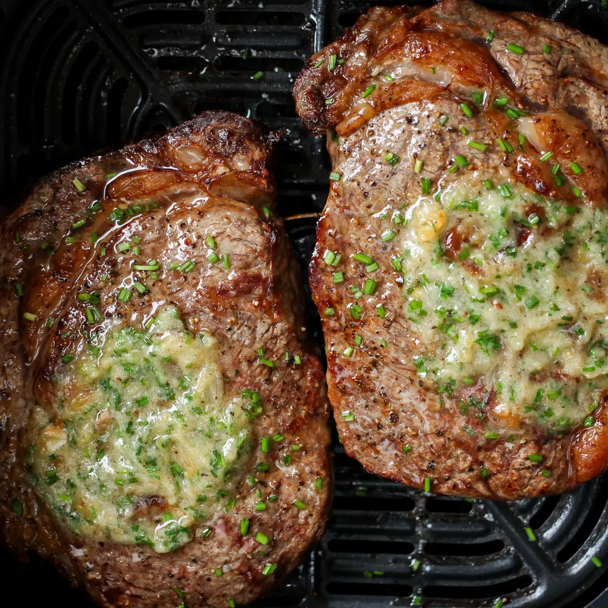 the-best-air-fryer-ribeye-steak-recipe-with-garlic-butter