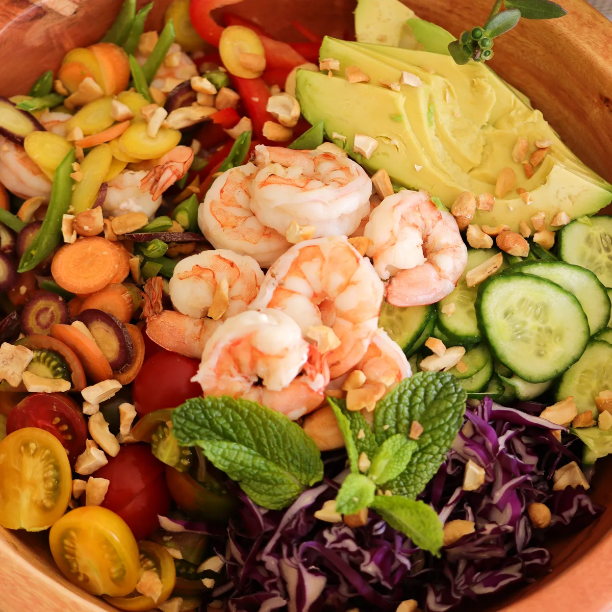 the-best-spring-roll-salad-with-peanut-dressing