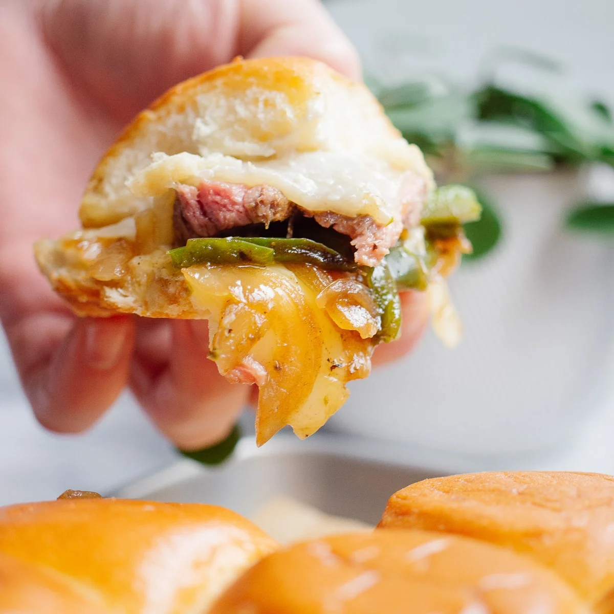philly-cheesesteak-sliders