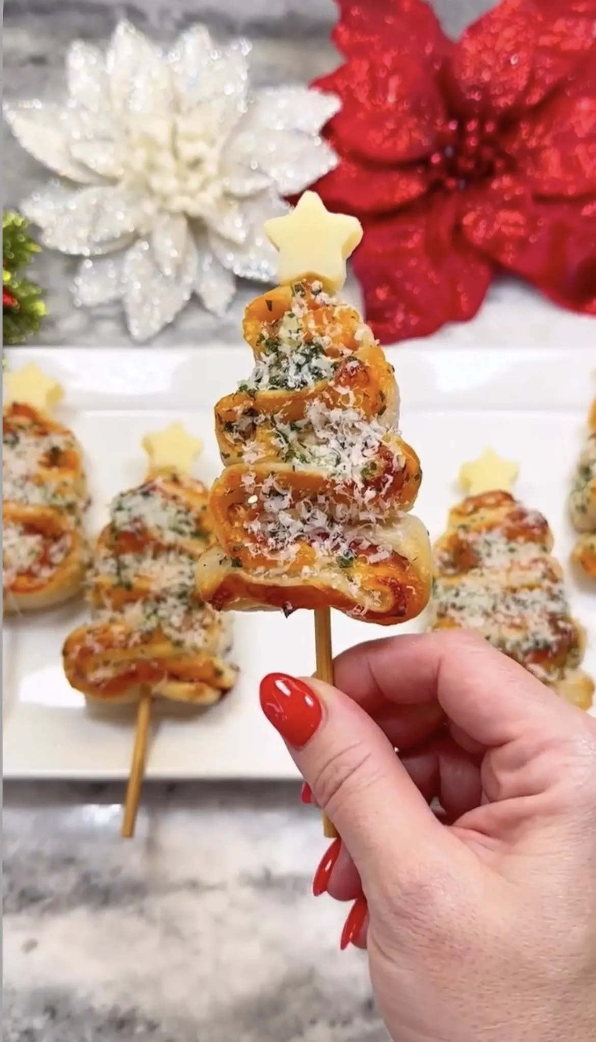 cheddar-and-ham-stuffed-christmas-trees