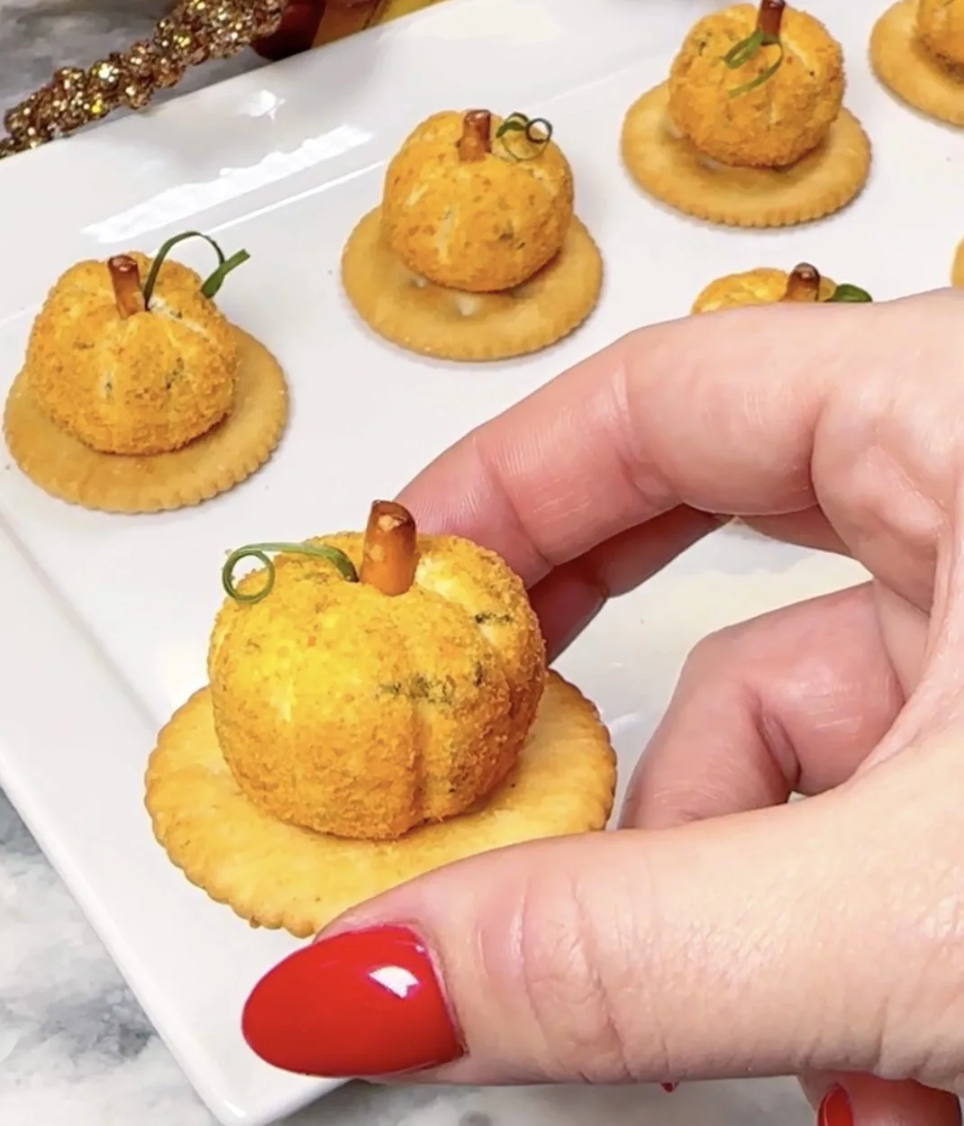 mini-pumpkin-shaped-cheeseballs