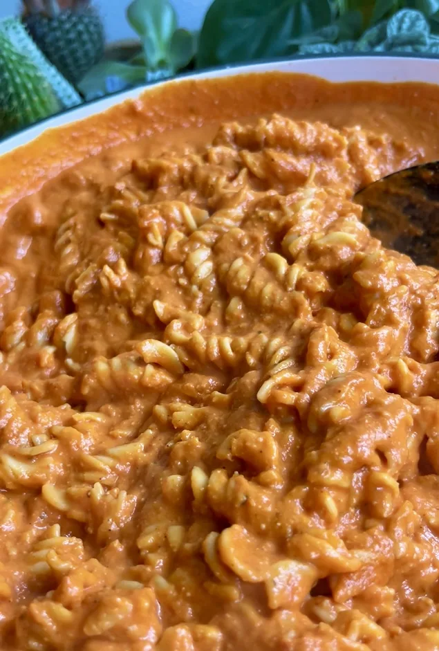 5-ingredient-sundried-tomato-and-pepper-pasta